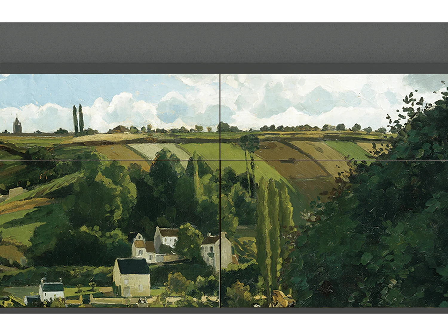Buffet - 115x85x48 cm - BS4 - Jalais Hill by Pissarro, Anthracite