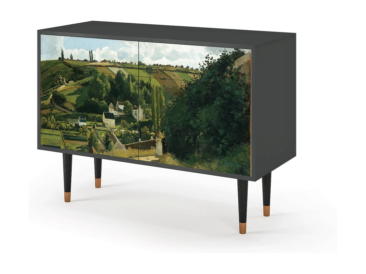 Buffet - 115x85x48 cm - BS4 - Jalais Hill by Pissarro, Anthracite