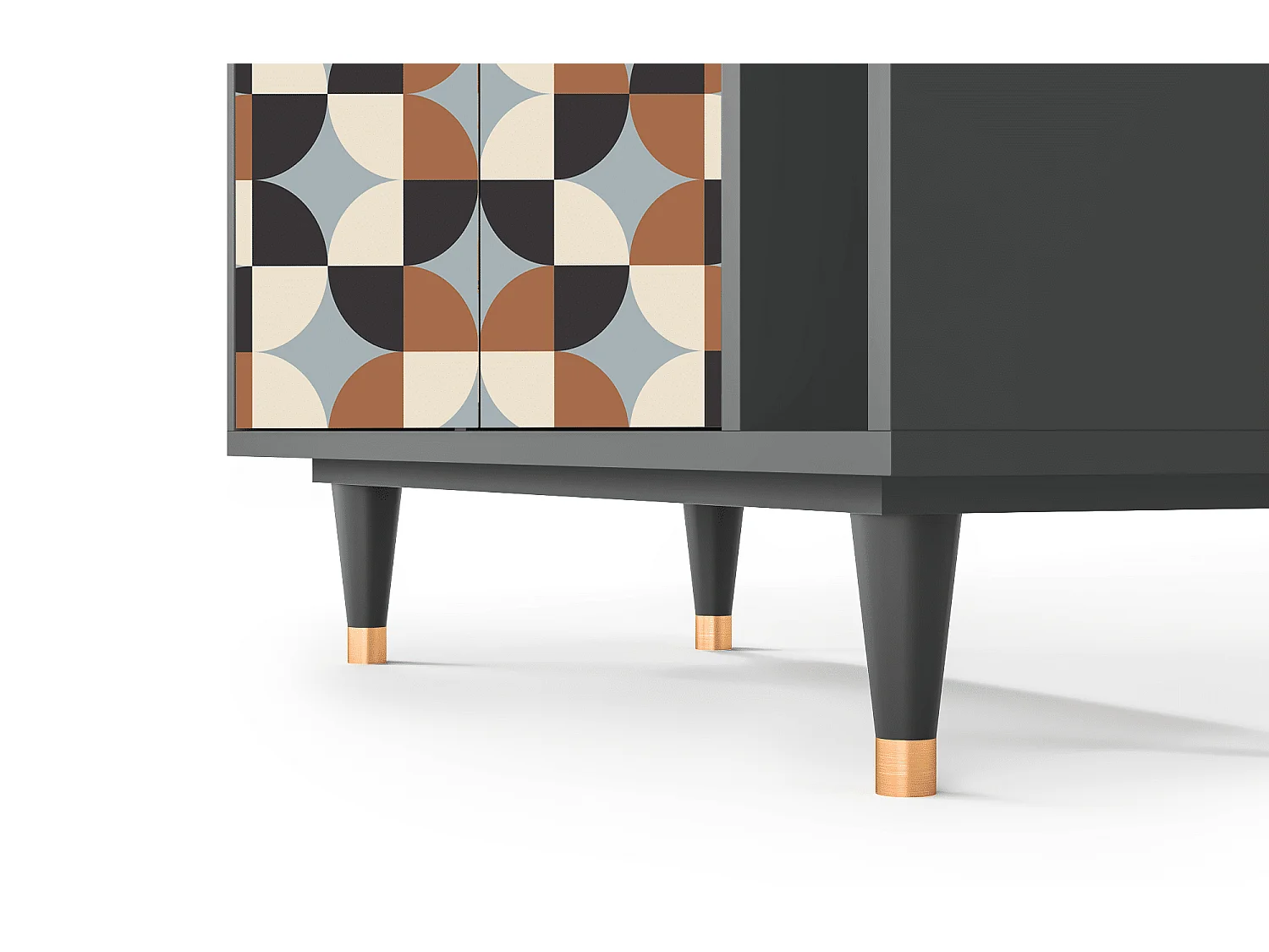 Credenza - 96х110х41 cm - BS6 - Brown Sensation, Antracite