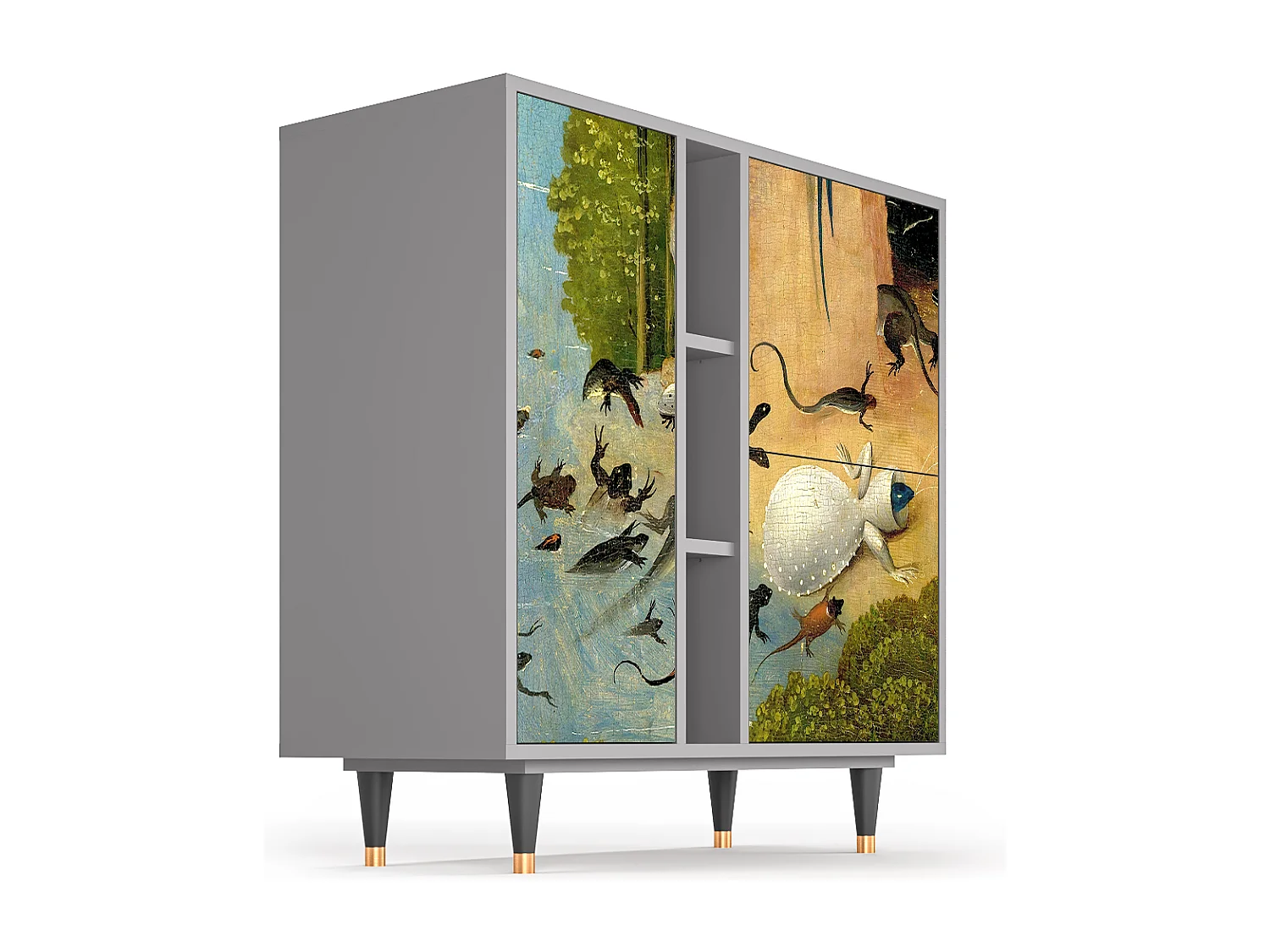 Kredens - 94х96х41 cm - BS5 - The Garden by Bosch, Szary