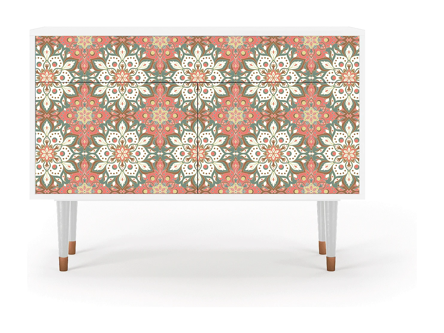 Dressoir - 115x85x48 cm - BS4 - Peach Grove, Wit