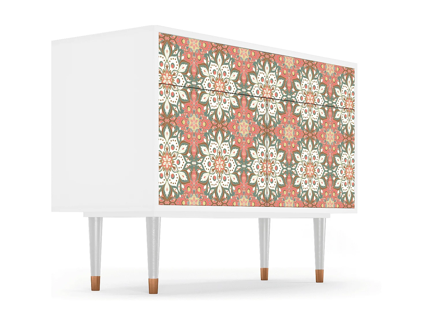 Dressoir - 115x85x48 cm - BS4 - Peach Grove, Wit
