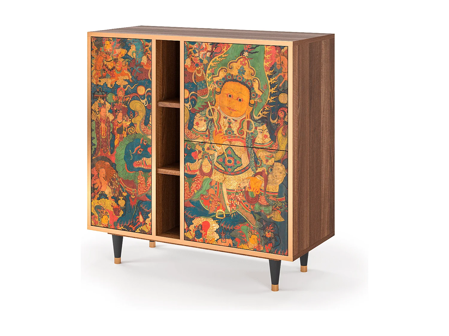 Buffet - 94х96х41 cm - BS5 - God by Vaisravana , Noyer