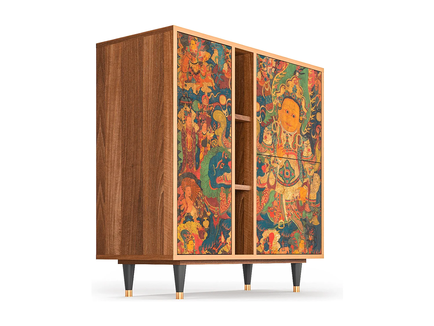 Buffet - 94х96х41 cm - BS5 - God by Vaisravana , Noyer