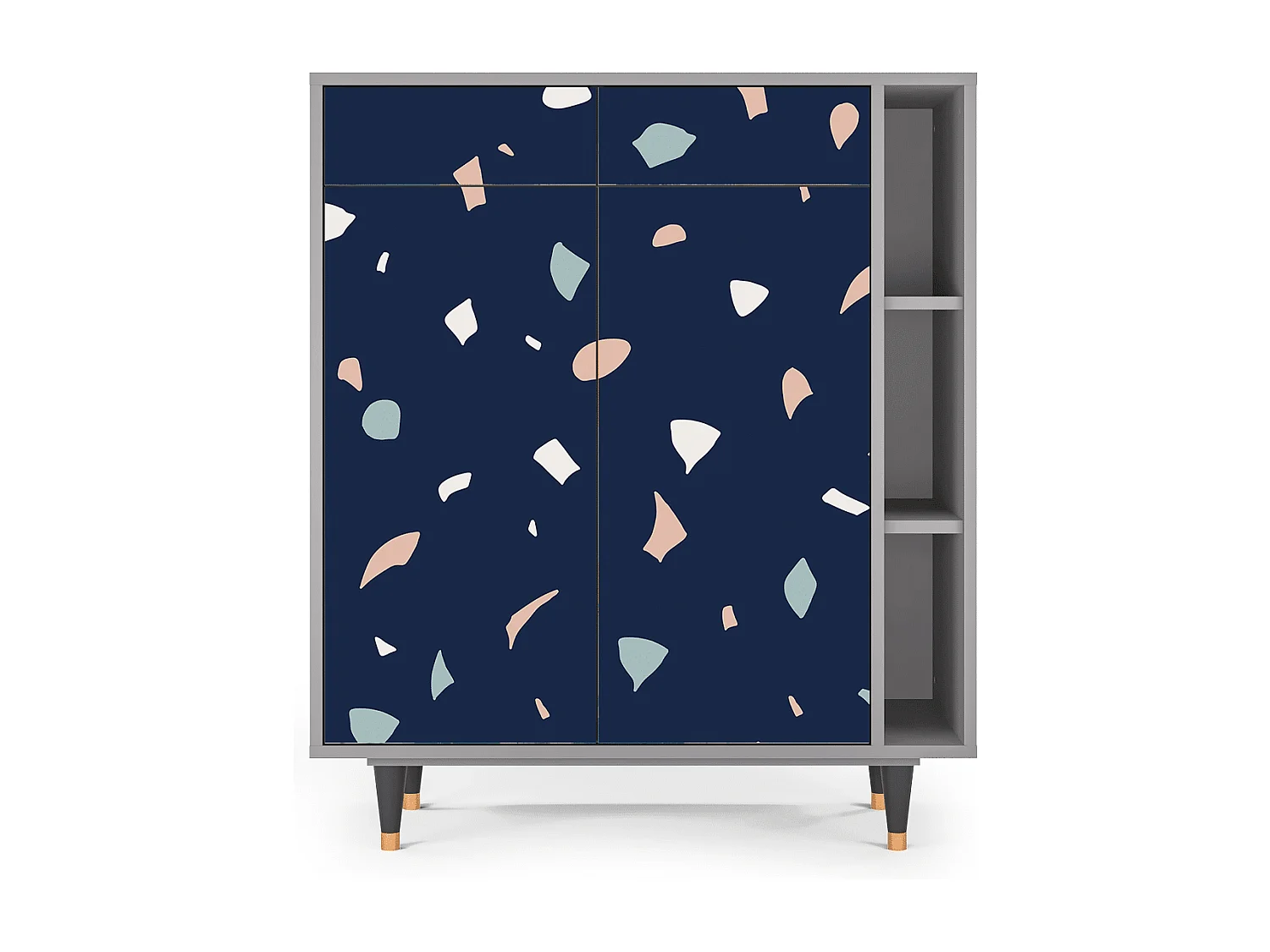 Credenza - 96х110х41 cm - BS6 - Space Satellites, Grigio
