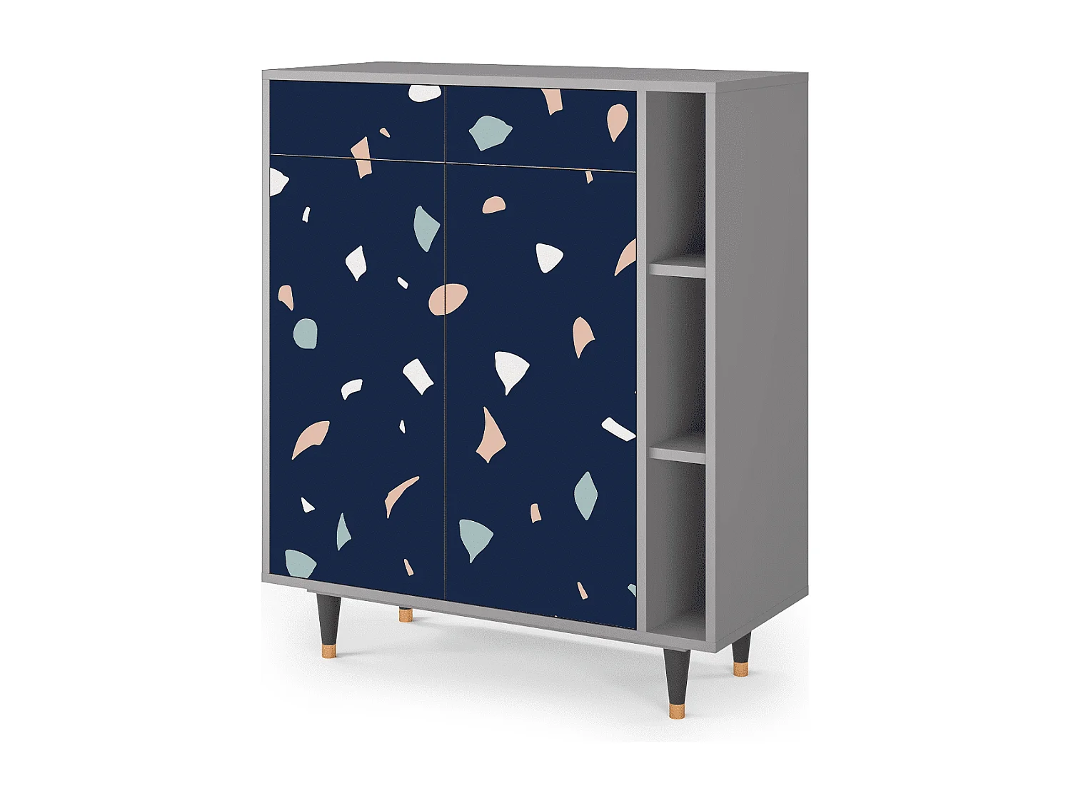 Credenza - 96х110х41 cm - BS6 - Space Satellites, Grigio
