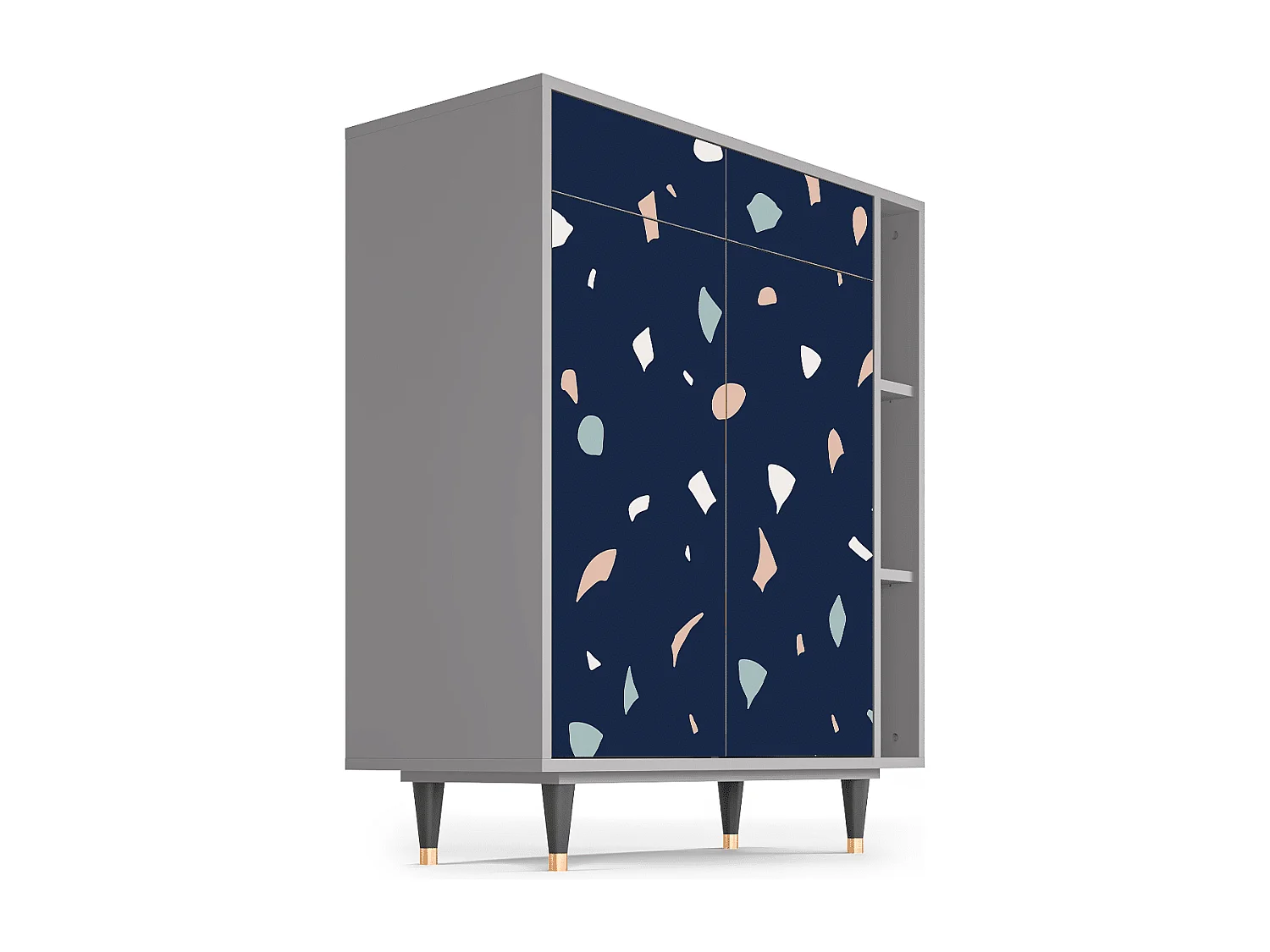Credenza - 96х110х41 cm - BS6 - Space Satellites, Grigio