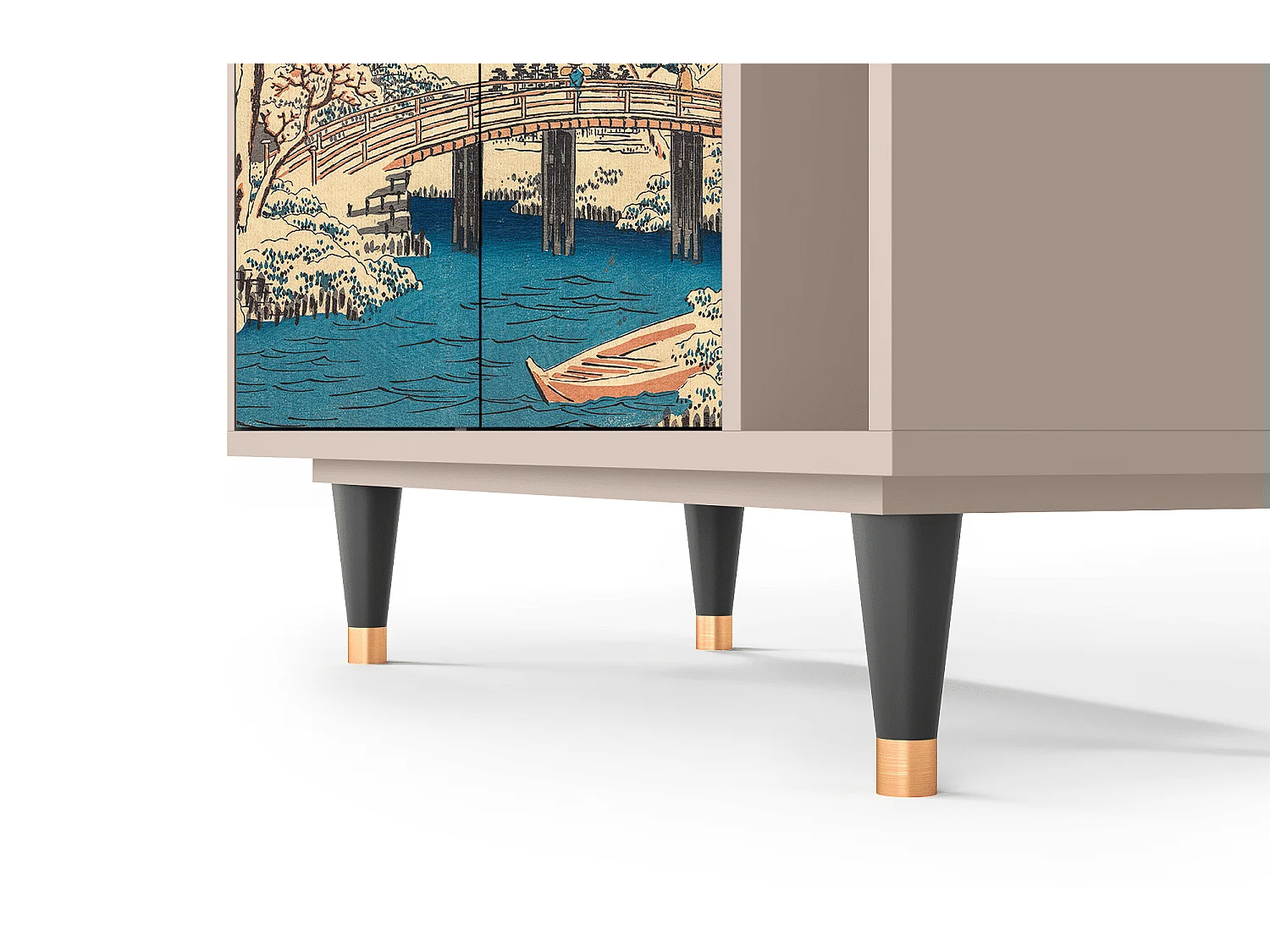Credenza - 96х110х41 cm - BS6 - Katabira River, Latte