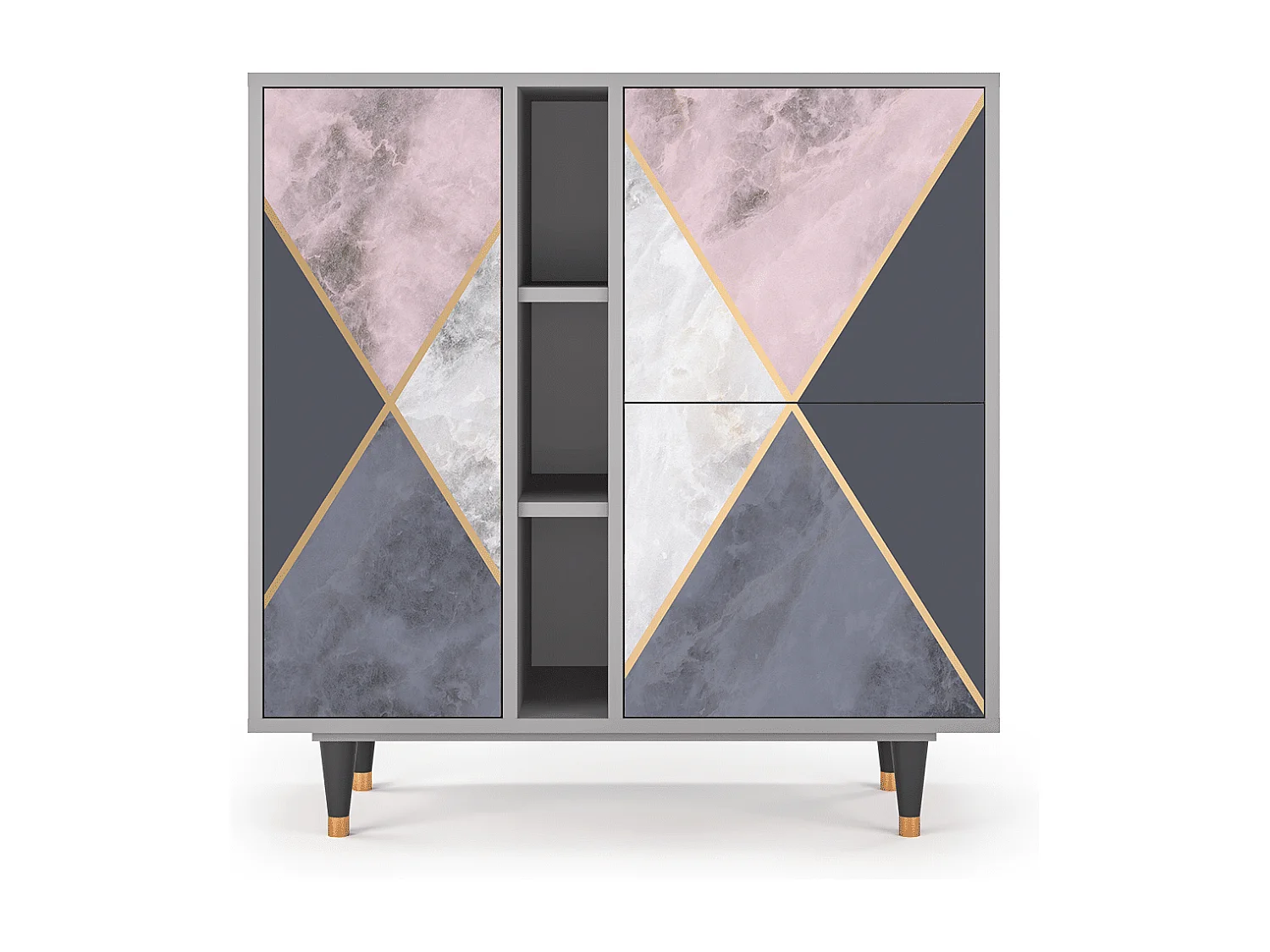 Buffet - 94х96х41 cm - BS5 - Ideal Harmony, Gris