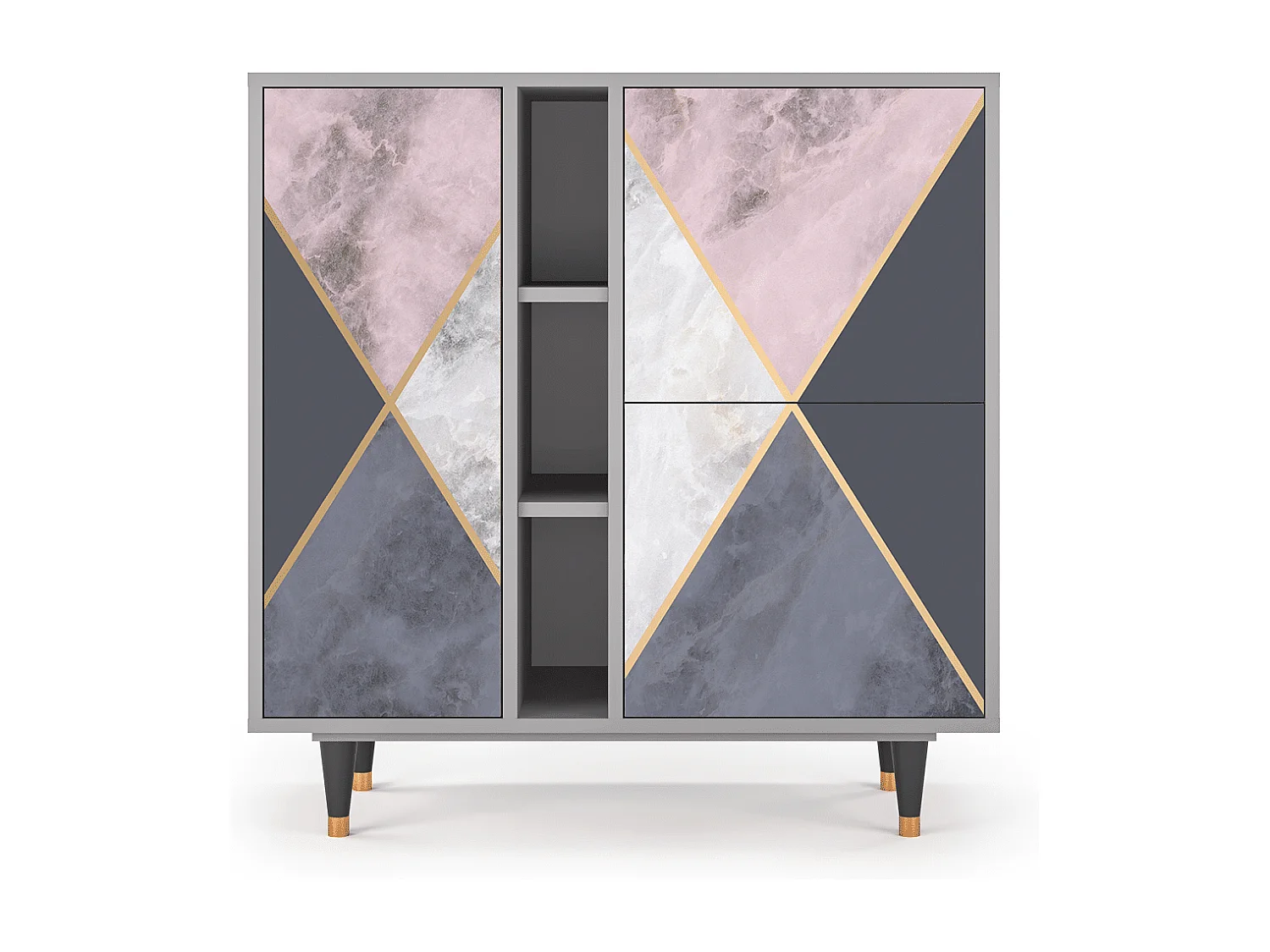 Buffet - 94х96х41 cm - BS5 - Ideal Harmony, Gris