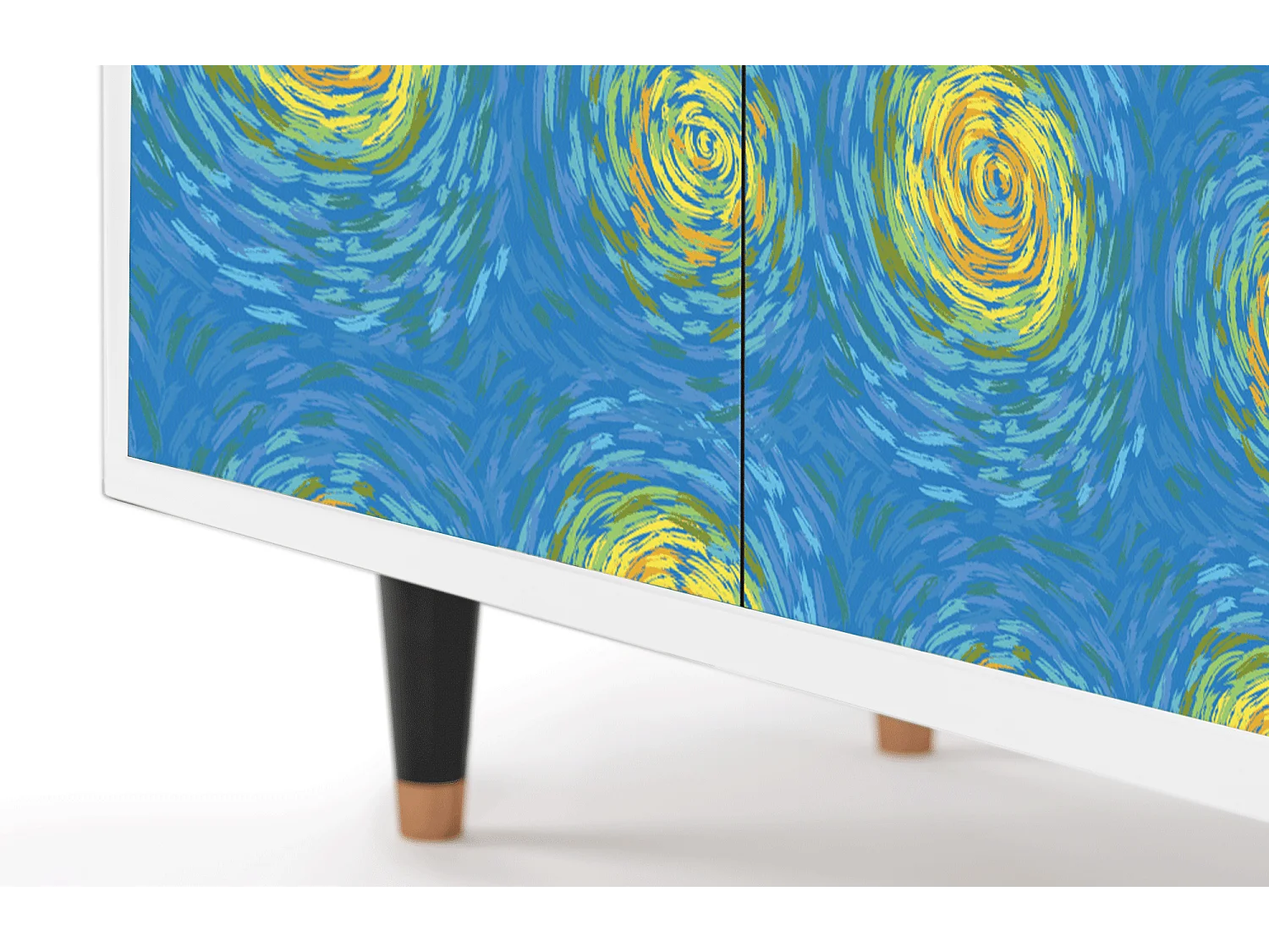 Credenza - 94x96x48 cm - BS3 - Van Gogh Lights, Bianco