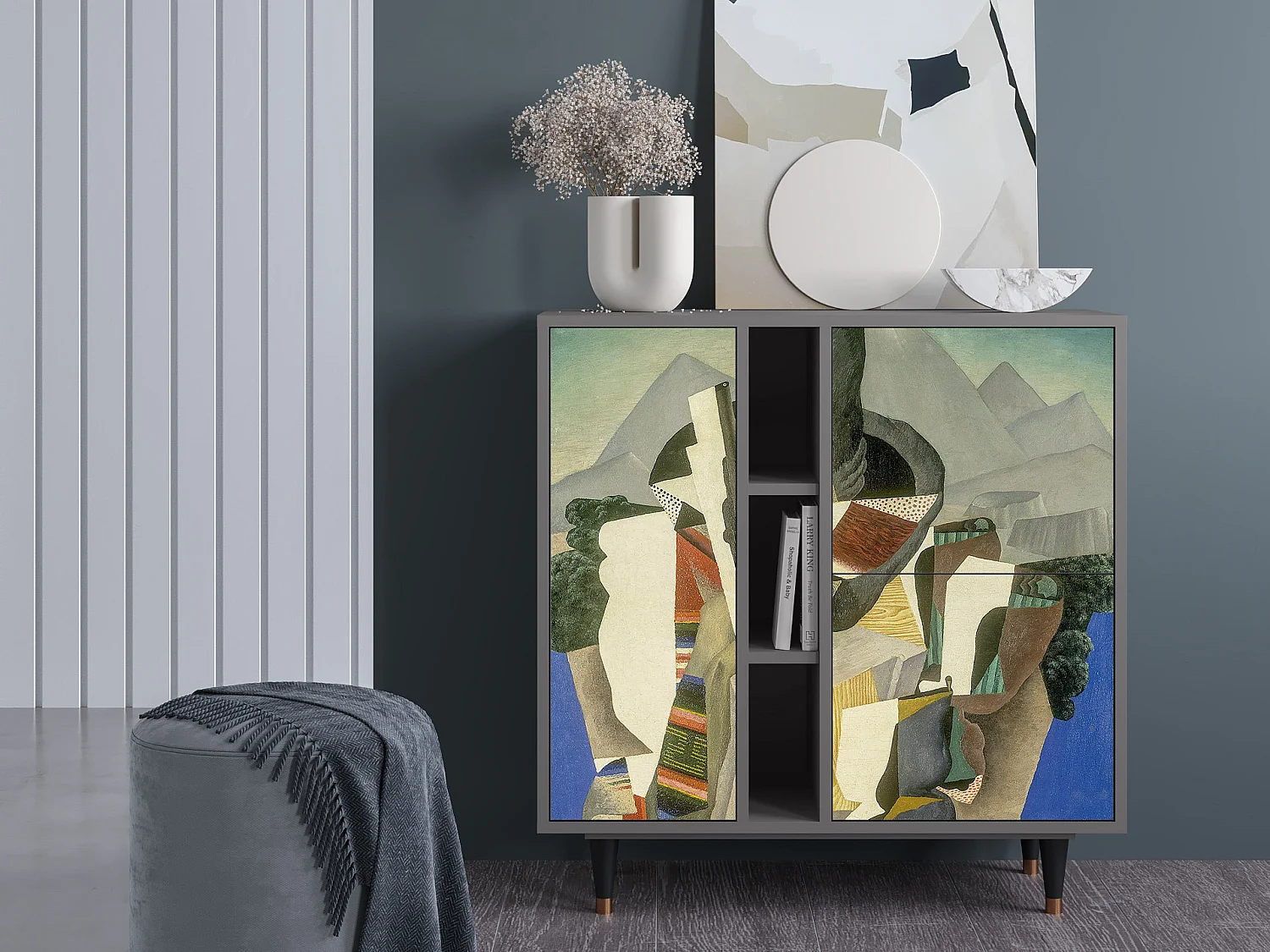 Buffet - 94х96х41 cm - BS5 - The Cubist Paintings , Gris