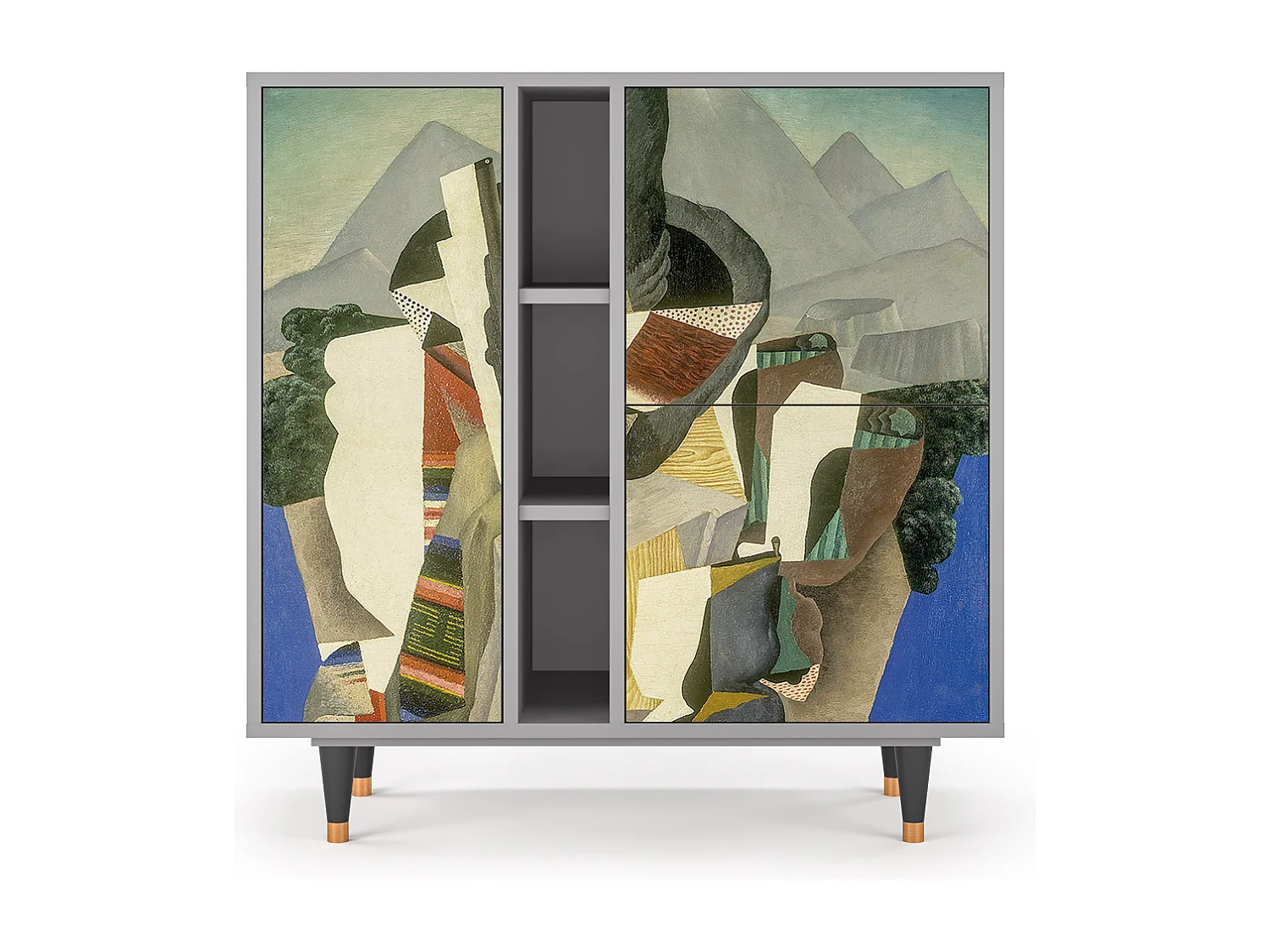 Buffet - 94х96х41 cm - BS5 - The Cubist Paintings , Gris