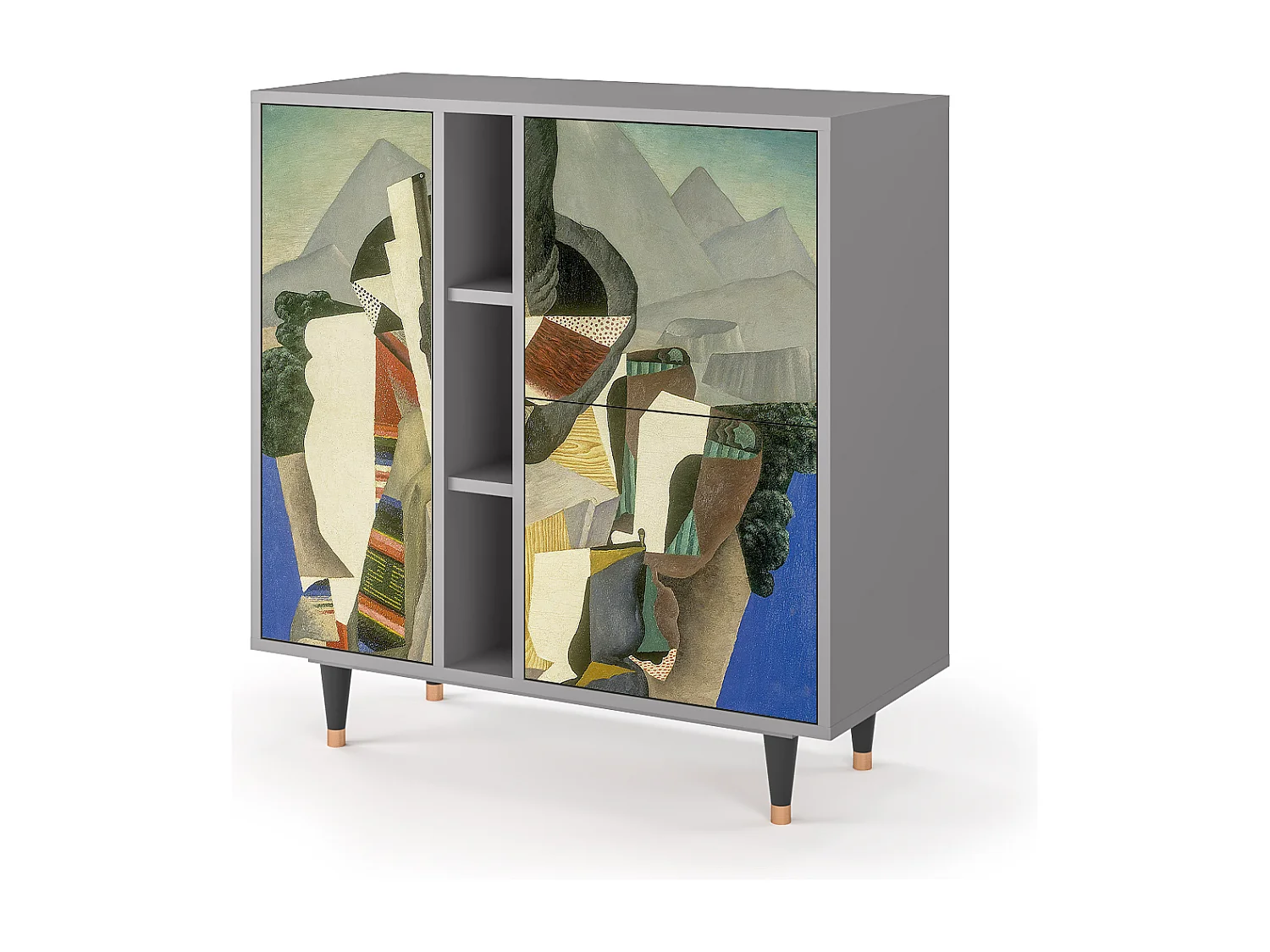 Buffet - 94х96х41 cm - BS5 - The Cubist Paintings , Gris