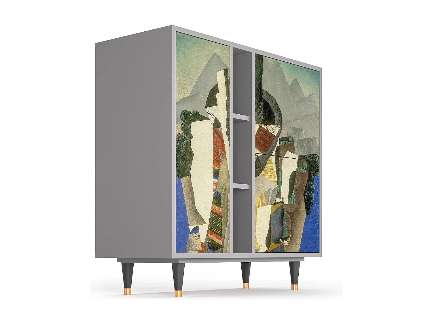 Buffet - 94х96х41 cm - BS5 - The Cubist Paintings , Gris