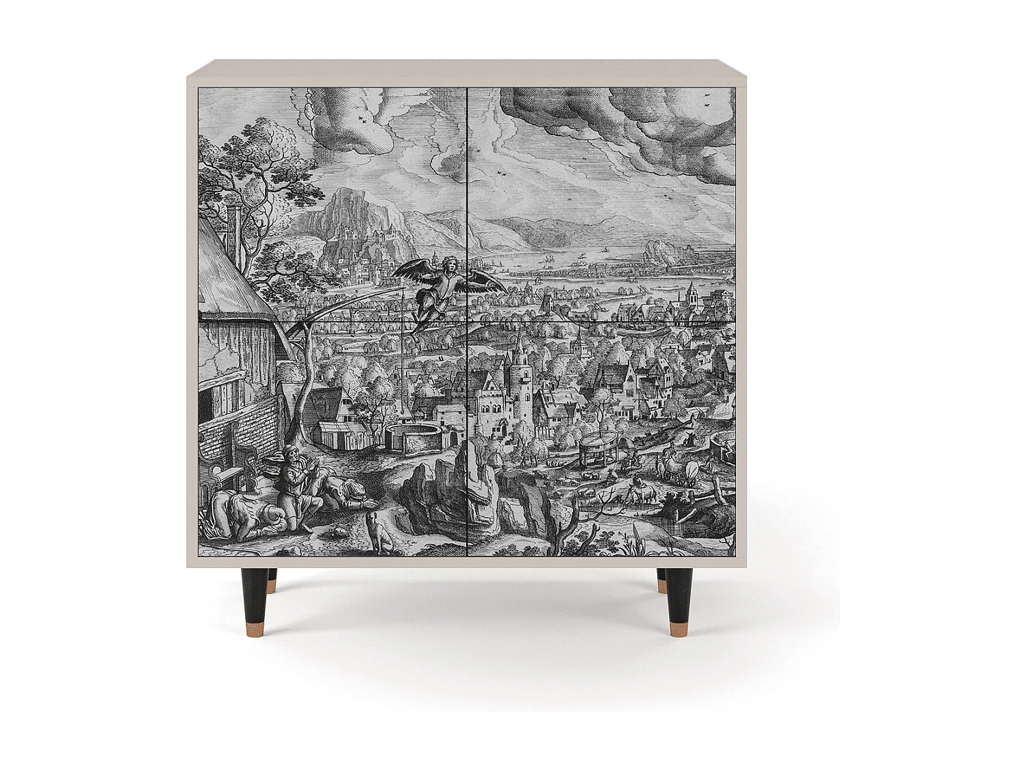 Buffet - 94x96x48 cm - BS3 - Departure, Sable