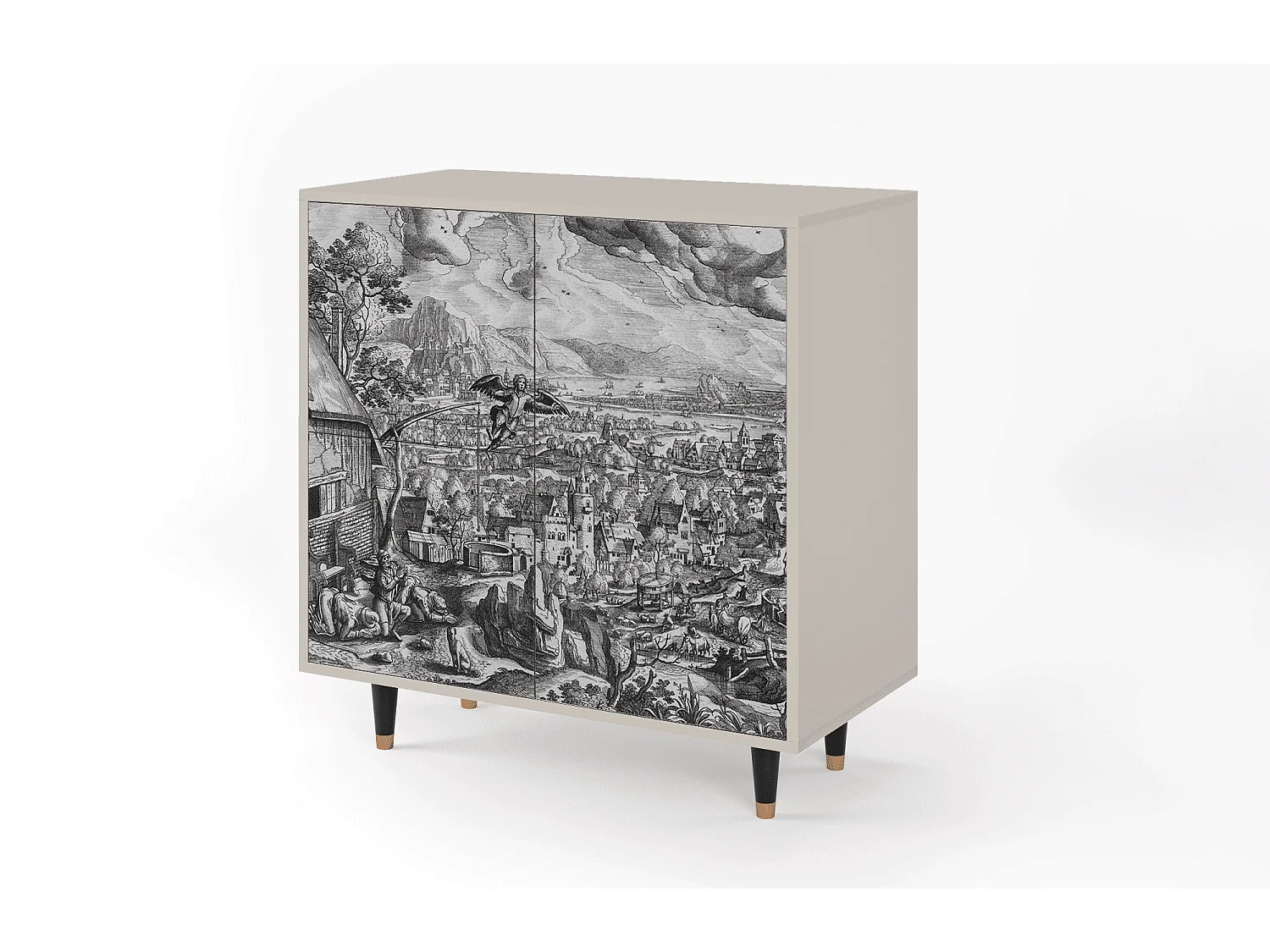 Buffet - 94x96x48 cm - BS3 - Departure, Sable