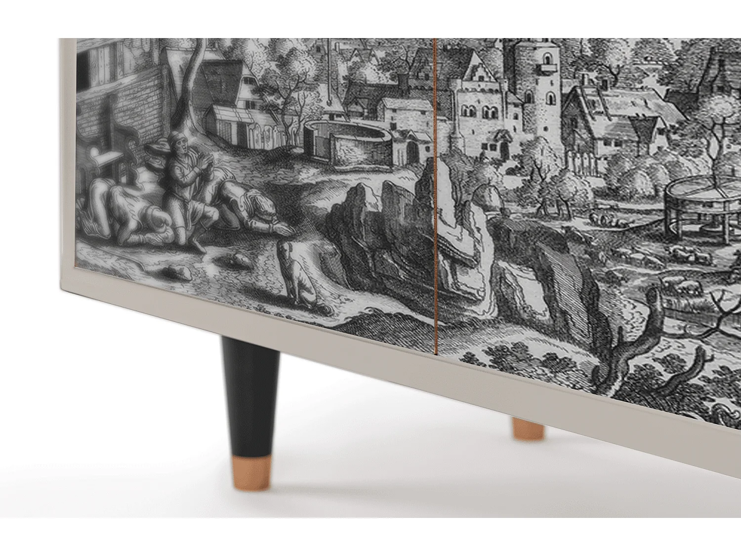 Buffet - 94x96x48 cm - BS3 - Departure, Sable