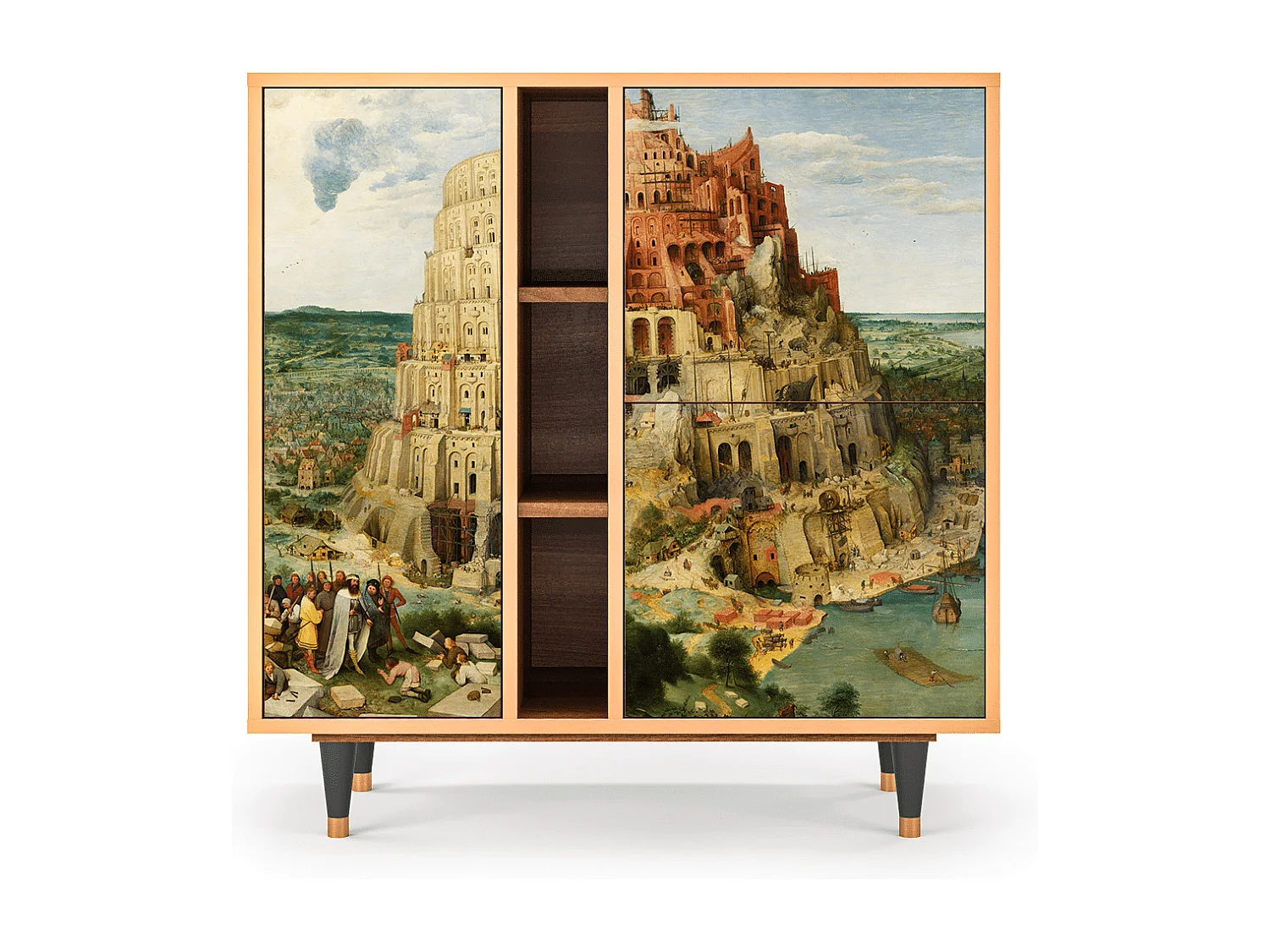 Buffet - 94х96х41 cm - BS5 - Elder The Tower, Noyer