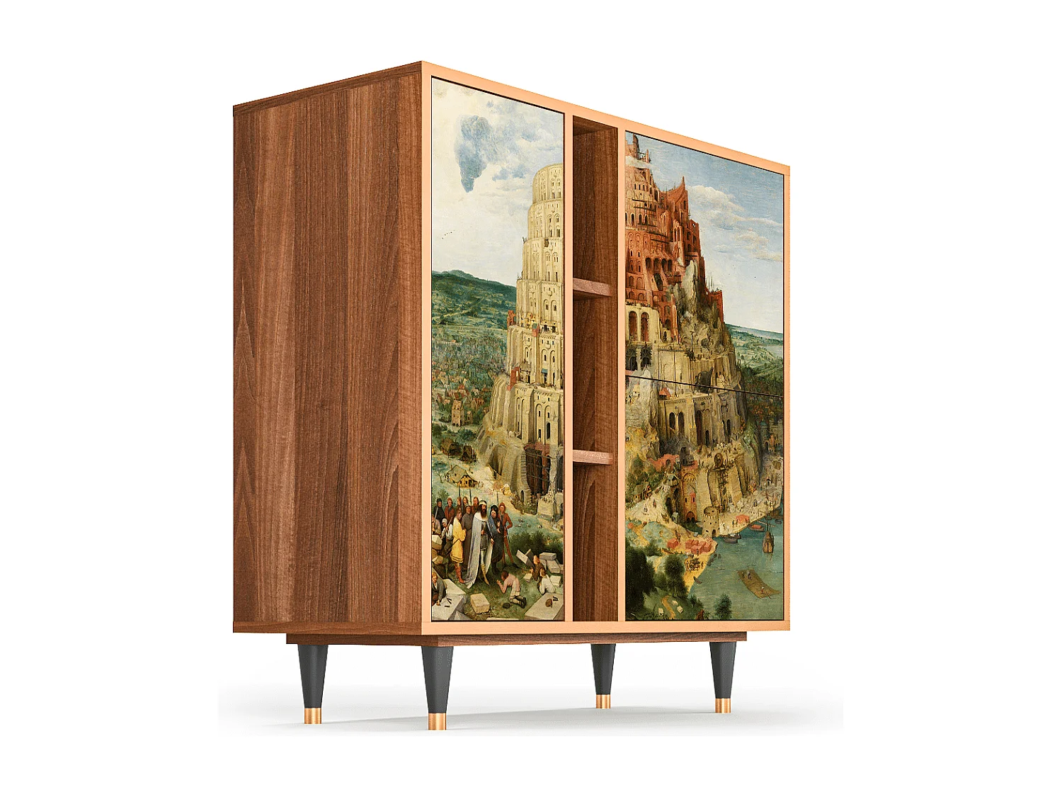 Buffet - 94х96х41 cm - BS5 - Elder The Tower, Noyer