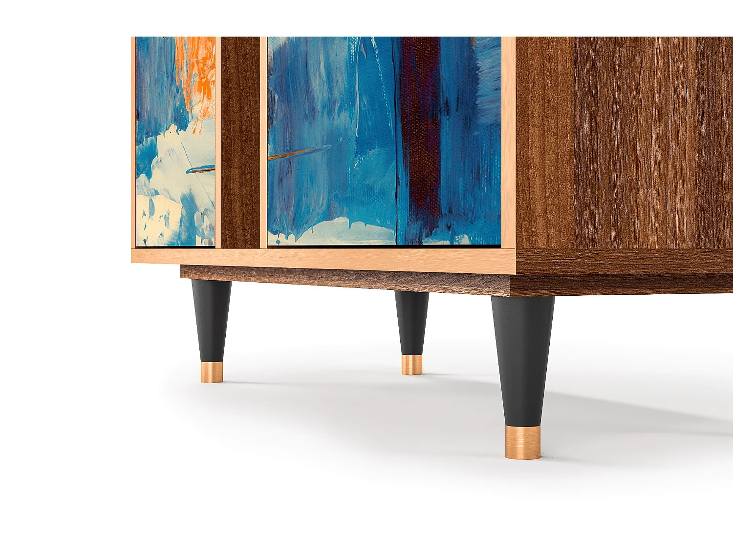 Credenza - 94х96х41 cm - BS5 - Abstract Expressionism, Noce