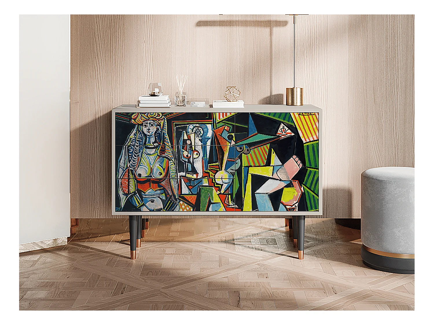 Buffet - 115х84х41 cm - S3 - Women of Algiers, Sable