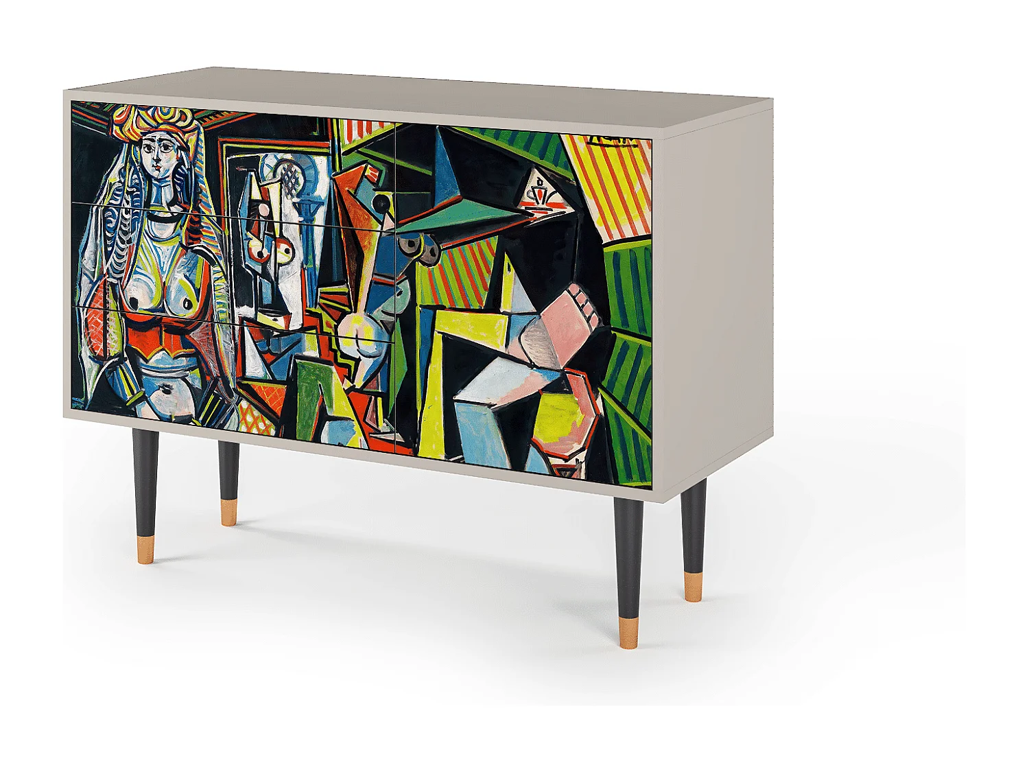 Credenza - 115х84х41 cm - S3 - Women of Algiers, Sabbia