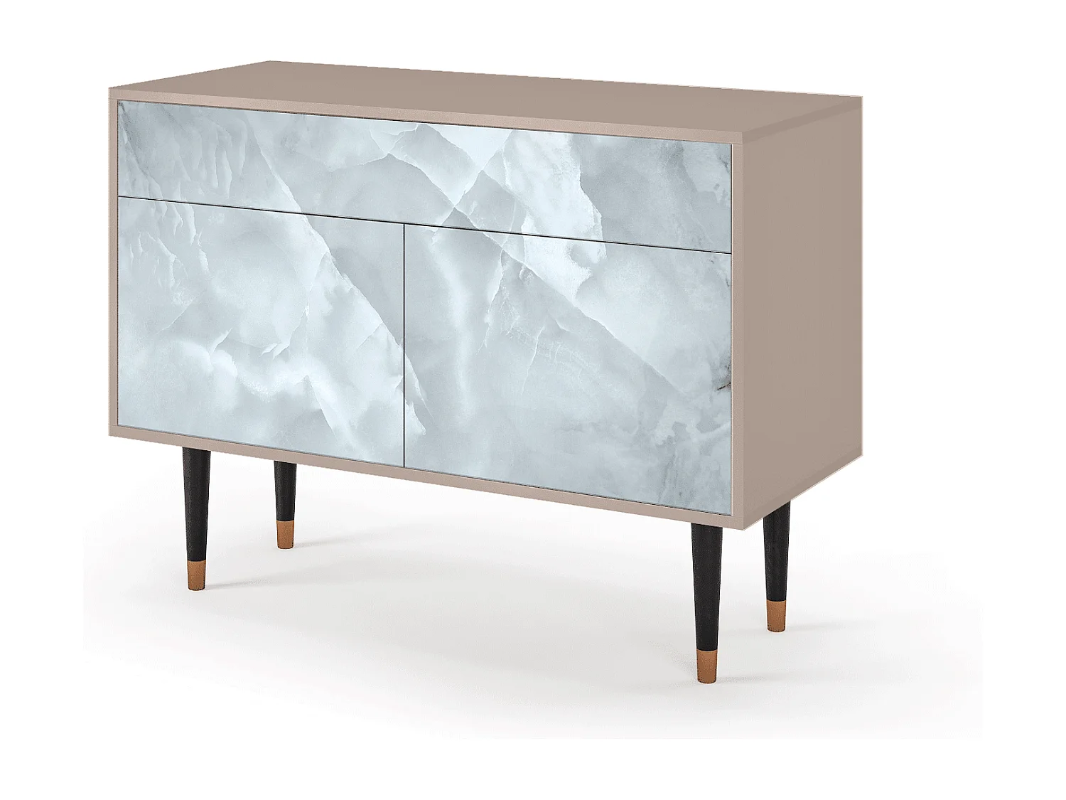 Buffet - 115x85x48 cm - BS4 - The Onyx, Latte