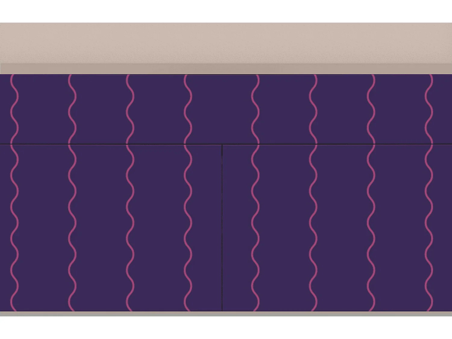 Aparador - 115x85x48 cm - BS4 - Grape Maccaroni, Latte