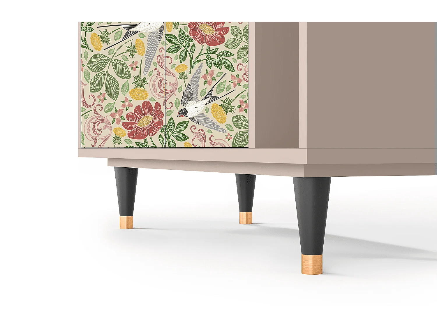 Sideboard - 96х110х41 cm - BS6 - Spring Swallow, Latte