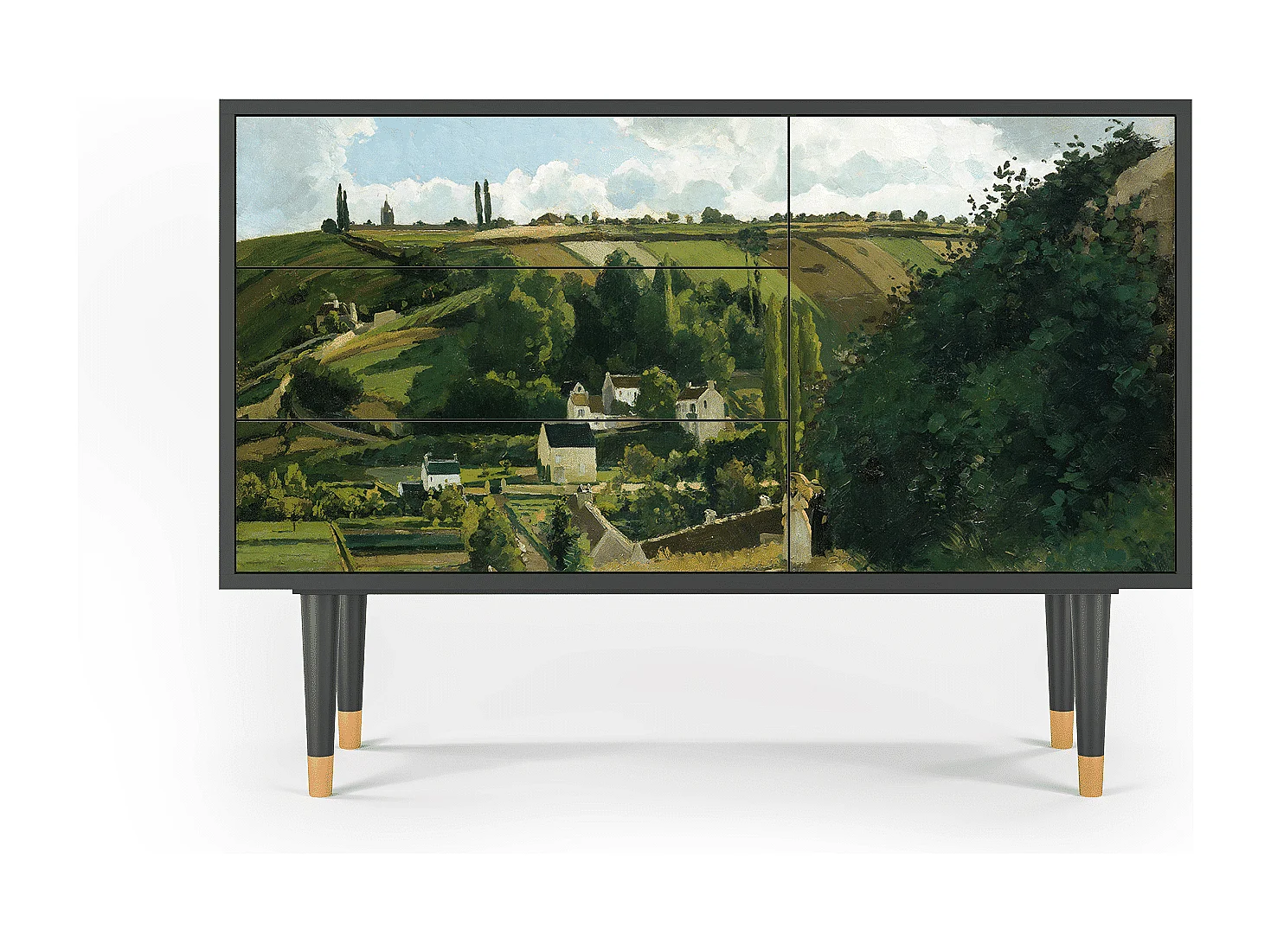 Buffet - 115х84х41 cm - S3 - Jalais Hill by Pissarro, Anthracite