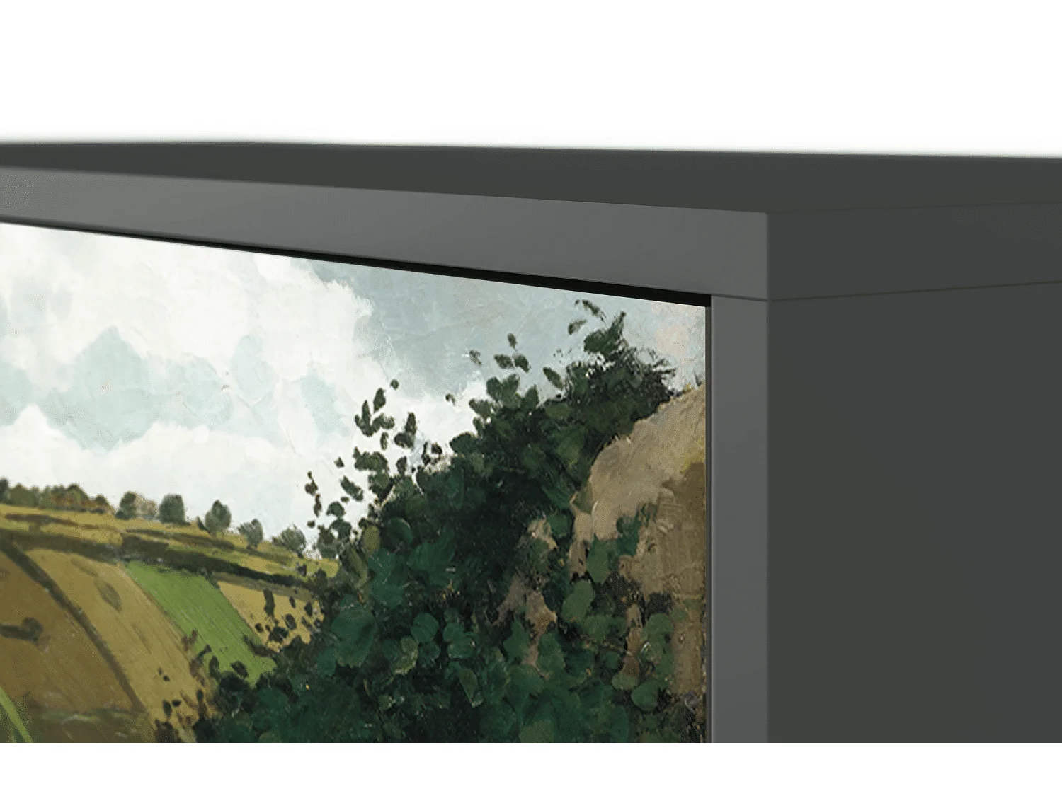 Kredens - 115х84х41 cm - S3 - Jalais Hill by Pissarro, Antracyt