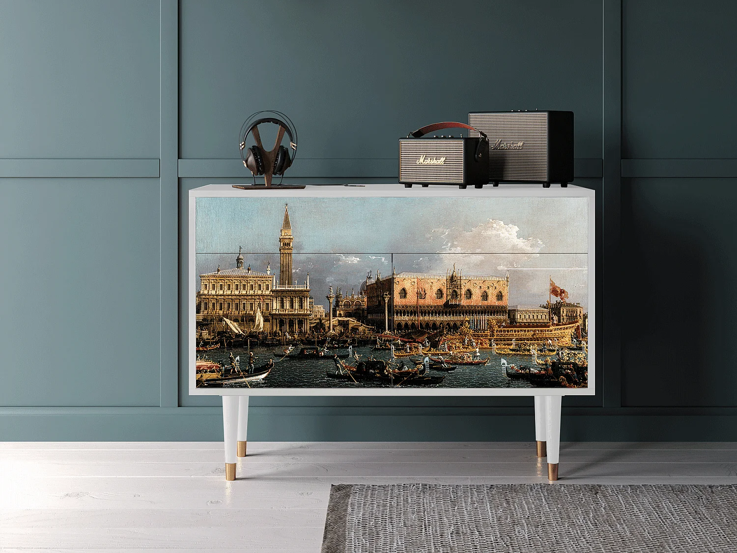 Buffet - 115x85x48 cm - BS4 - The Bucintoro, Blanc