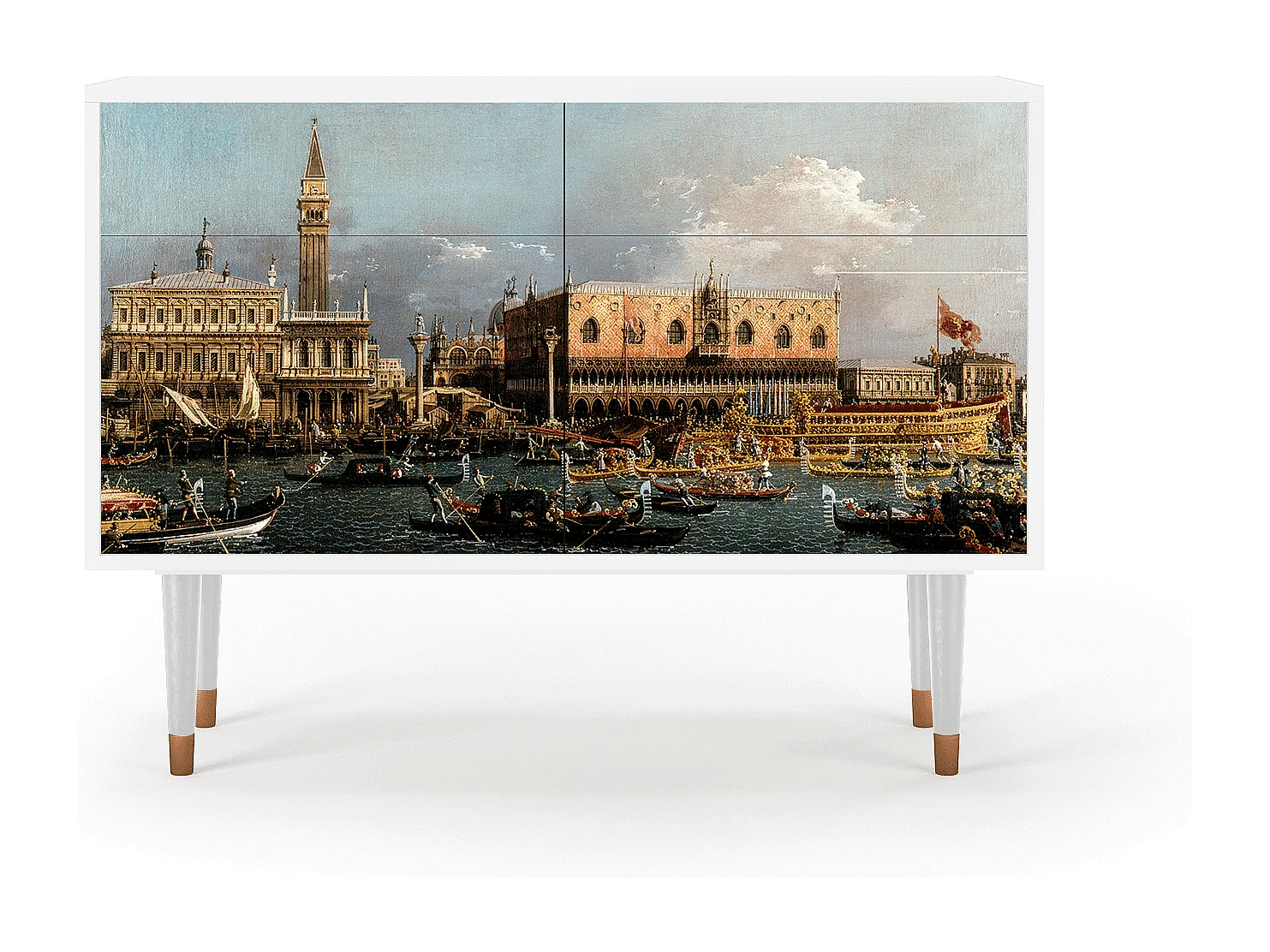 Buffet - 115x85x48 cm - BS4 - The Bucintoro, Blanc