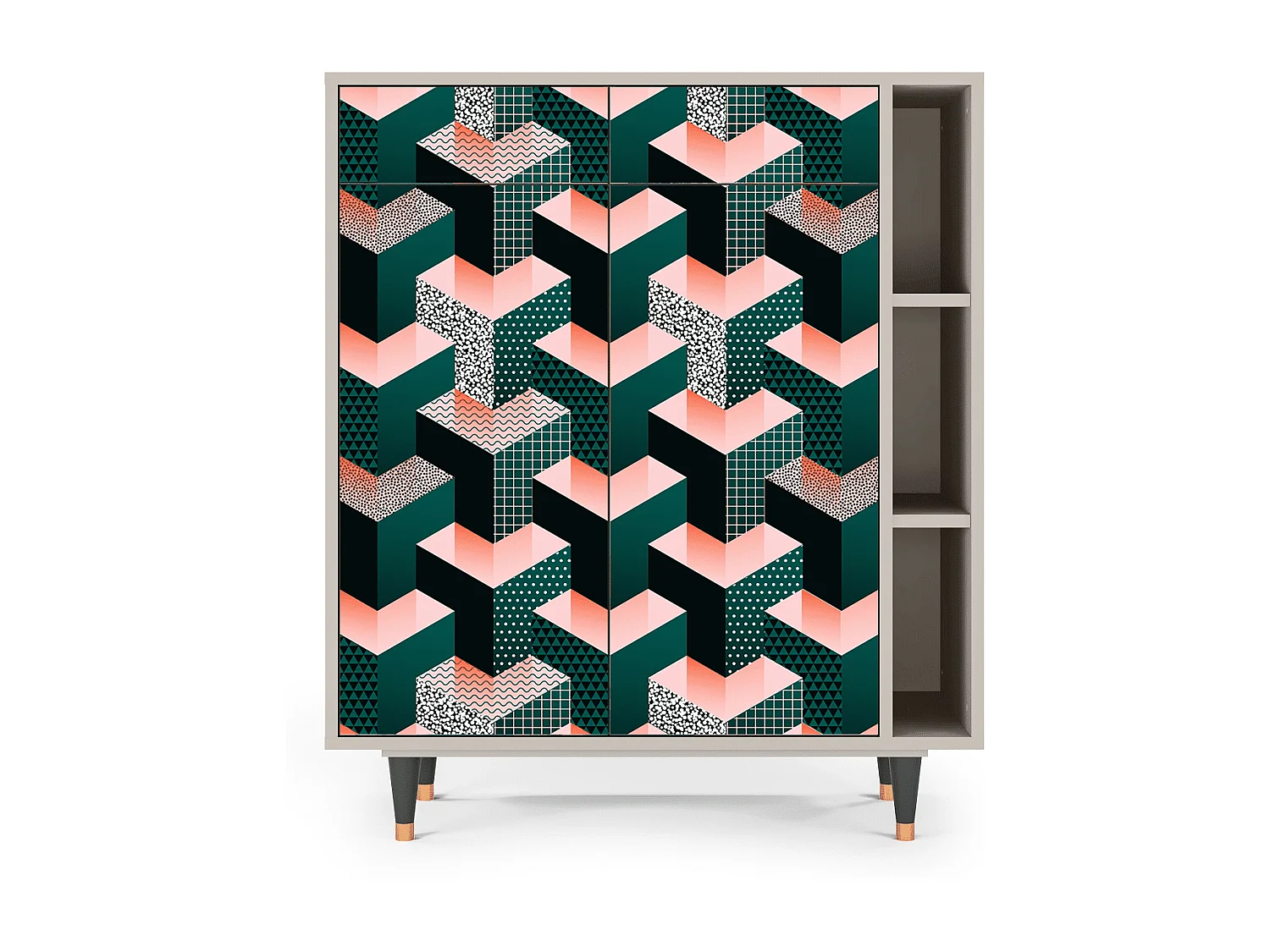 Aparador - 96х110х41 cm - BS6 - Geometric Madness, Arena