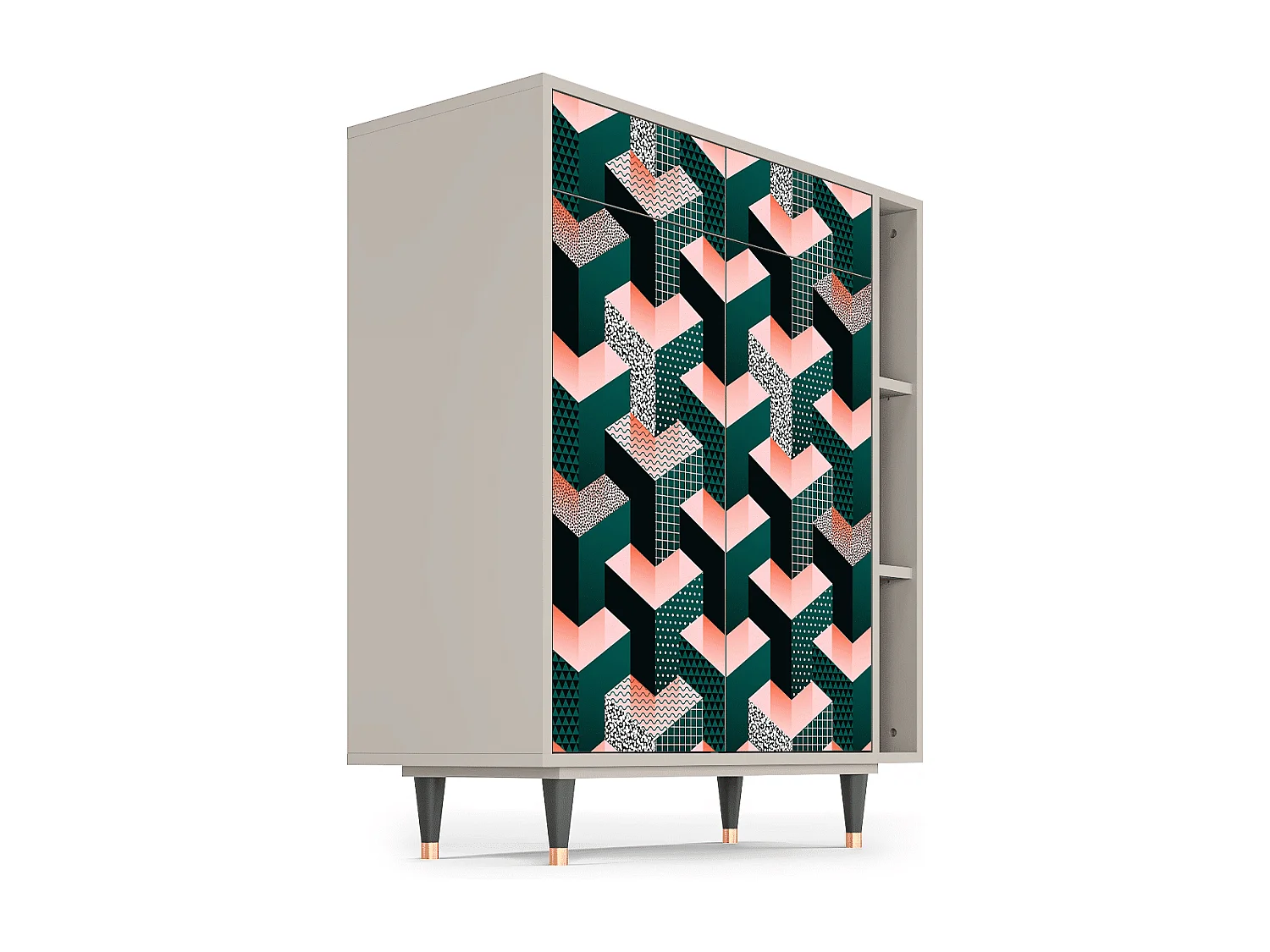 Aparador - 96х110х41 cm - BS6 - Geometric Madness, Arena