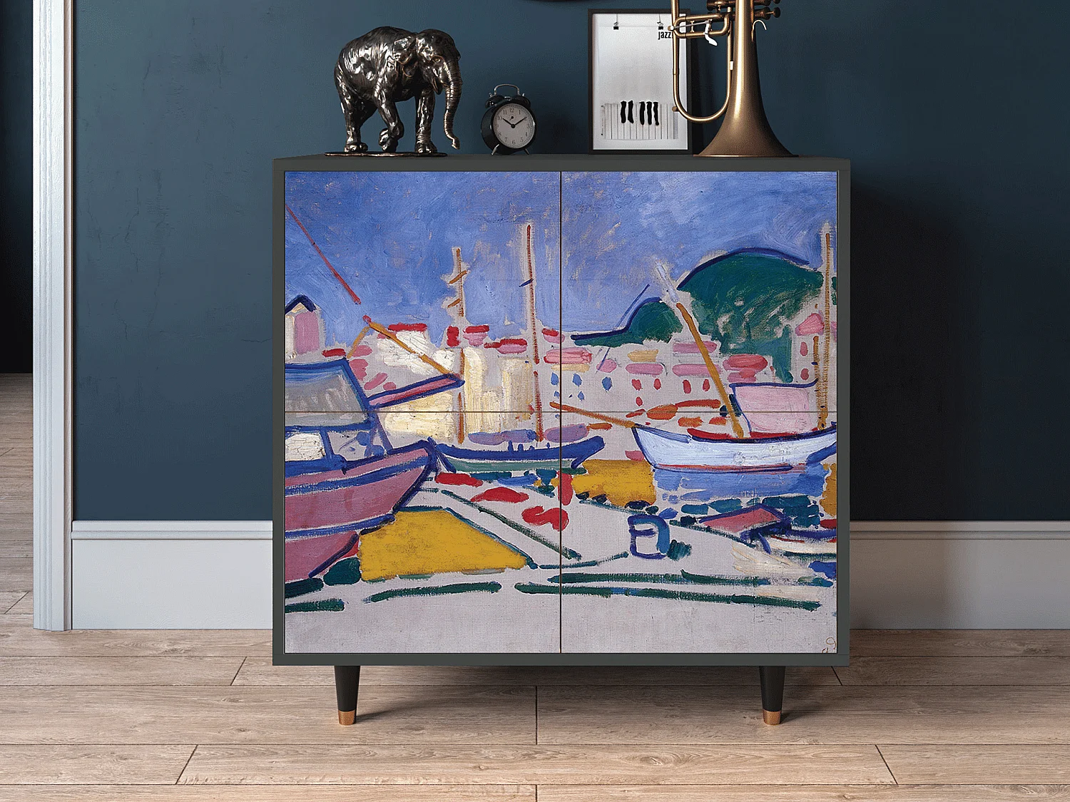 Aparador - 94x96x48 cm - BS3 - The Port of Collioure , Antracite