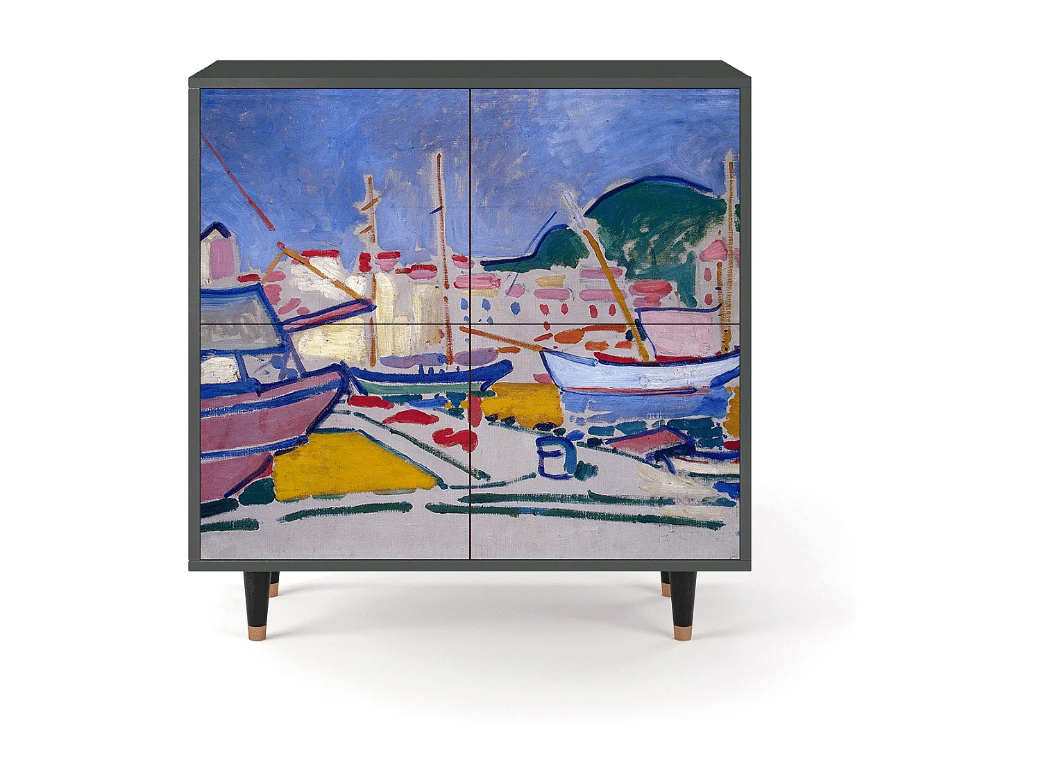 Aparador - 94x96x48 cm - BS3 - The Port of Collioure , Antracite