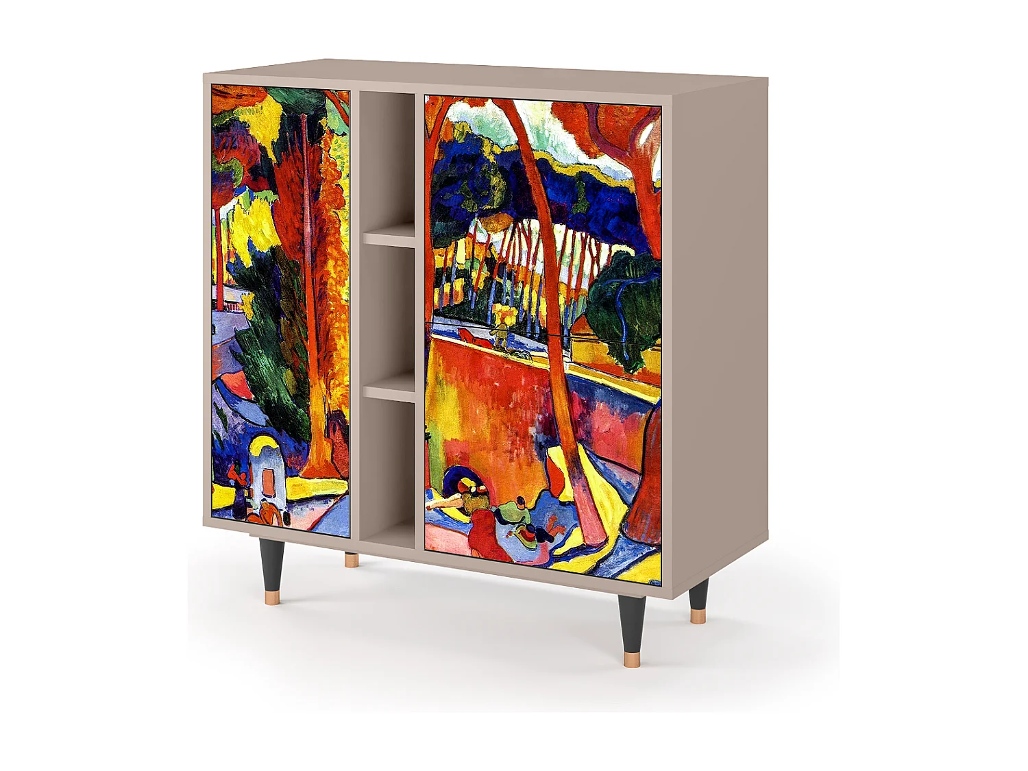 Buffet - 94х96х41 cm - BS5 - The Turning Road, Latte