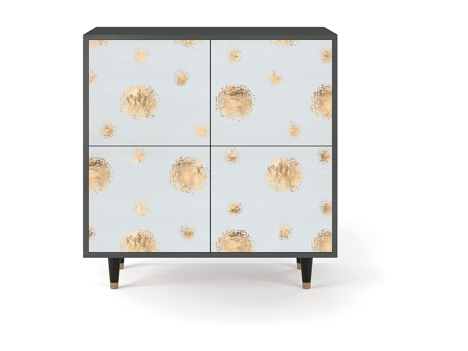 Buffet - 94x96x48 cm - BS3 - Sky Latte, Anthracite