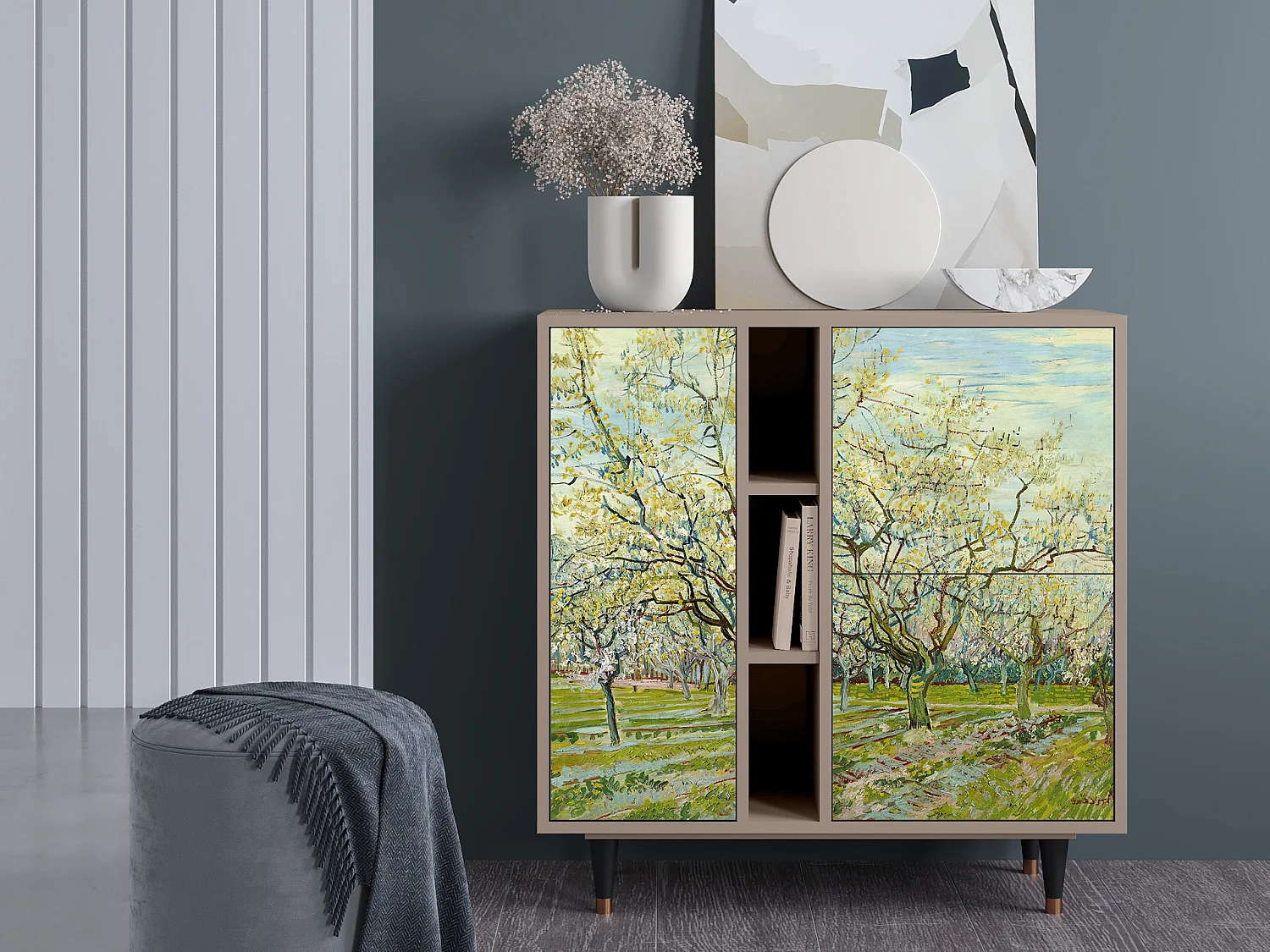 Sideboard - 94х96х41 cm - BS5 - The Weiß Orchard, Latte