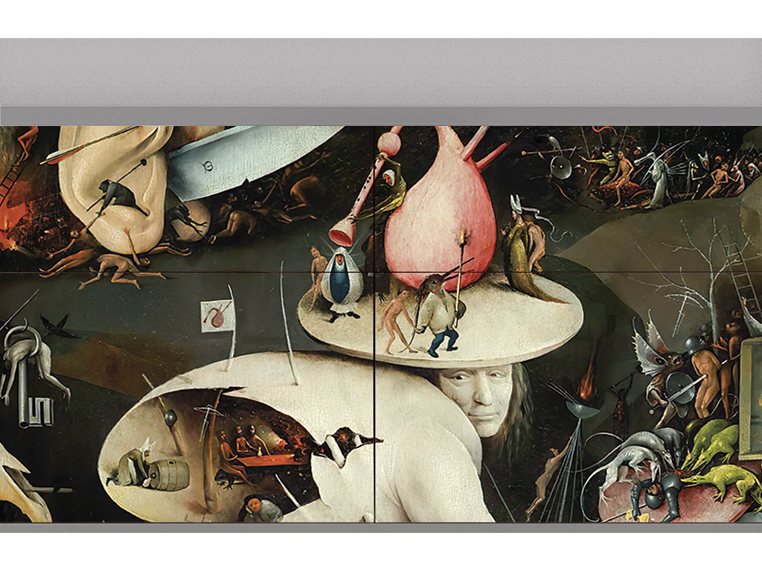 Sideboard - 115x85x48 cm - BS4 - The Garden 2, Grau