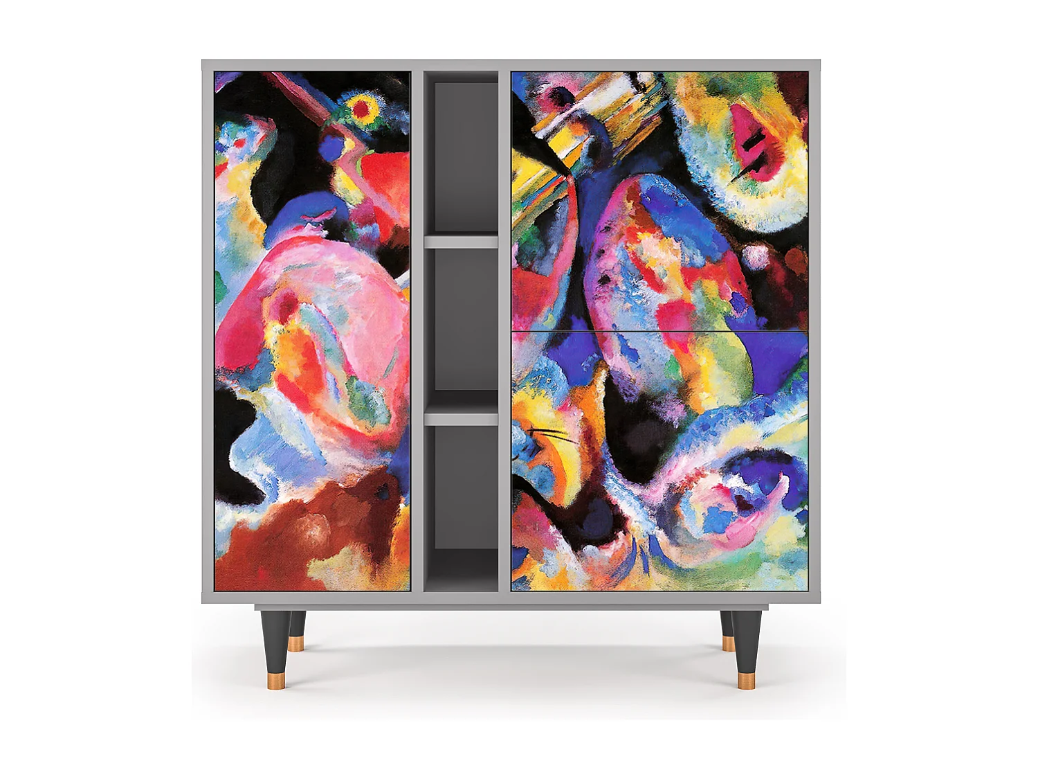 Buffet - 94х96х41 cm - BS5 - Kandinsky, Gris