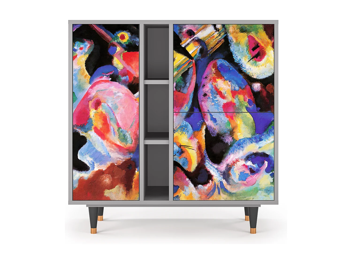 Buffet - 94х96х41 cm - BS5 - Kandinsky, Gris