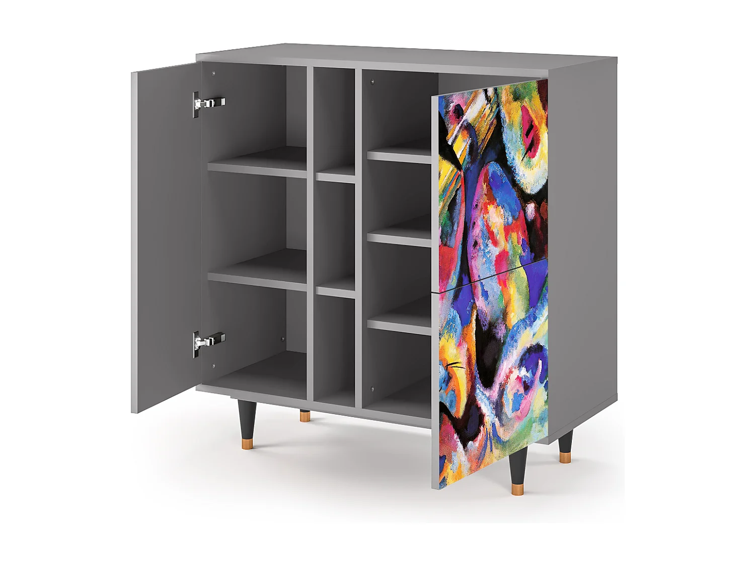 Buffet - 94х96х41 cm - BS5 - Kandinsky, Gris
