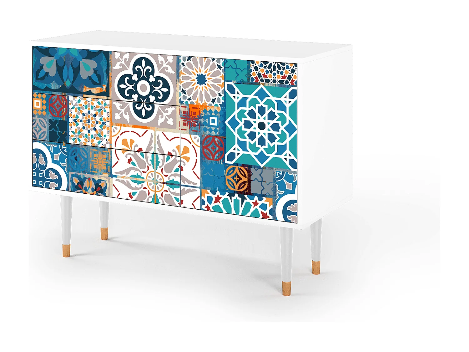Buffet - 115х84х41 cm - S3 - Moroccan Market, Blanc