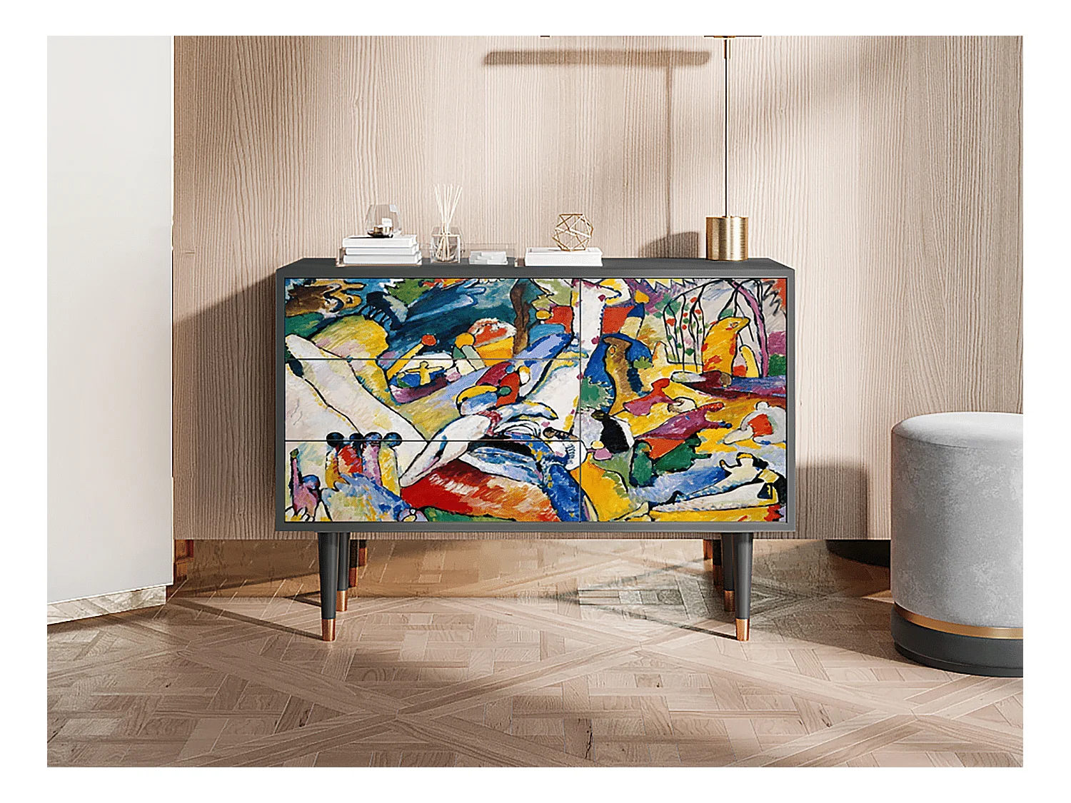 Credenza - 115х84х41 cm - S3 - Improvisation 26  , Antracite