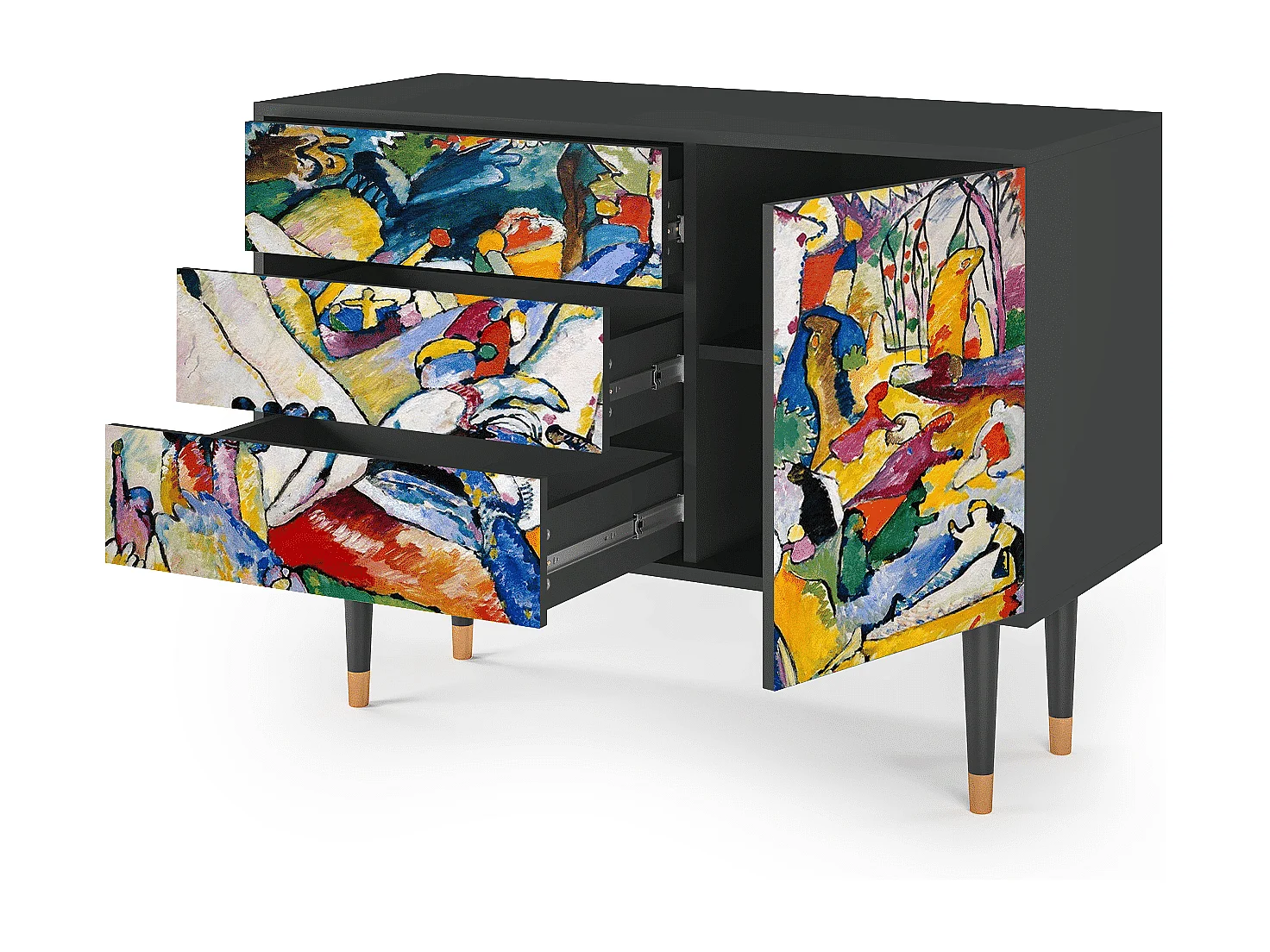 Buffet - 115х84х41 cm - S3 - Improvisation 26  , Anthracite