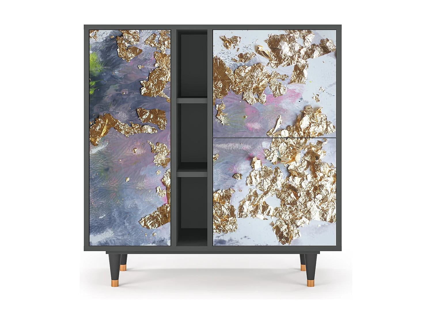 Buffet - 94х96х41 cm - BS5 - Planet Earth, Anthracite