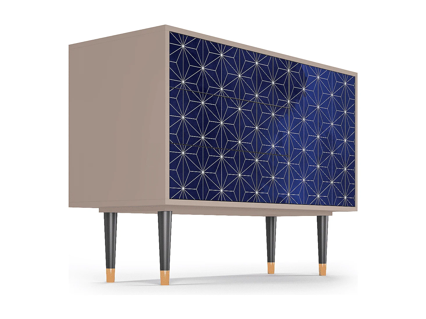 Aparador - 115х84х41 cm - S3 - Milky Way, Latte